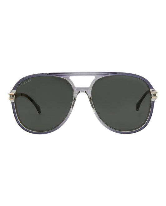 title:Gucci Novelty Sunglasses Style # Style #GG1104S;color:Grey Silver Grey