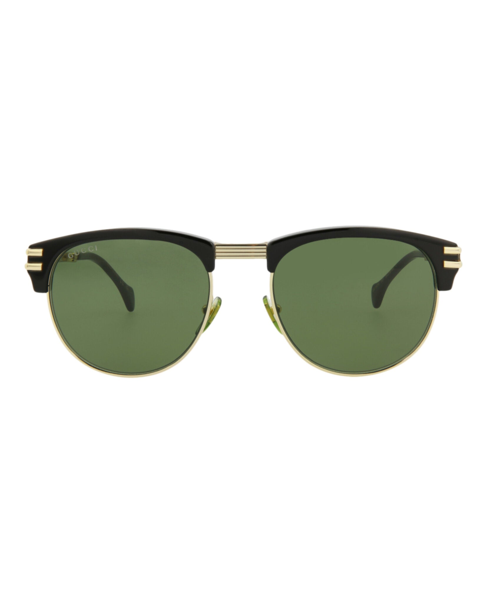 title:Gucci Novelty Sunglasses Style # Style #GG1107S;color:Black Gold Green