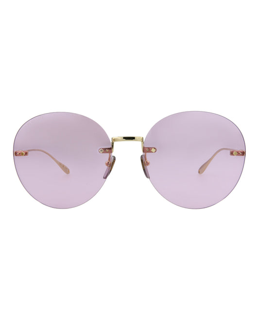 title:Gucci Novelty Sunglasses Style # Style #GG1149S;color:Gold Gold Pink