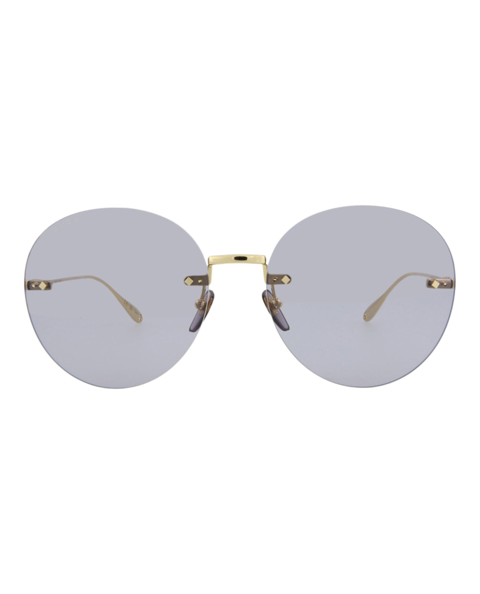 title:Gucci Women's GG1149S-30012724006 Novelty Sunglasses;color:Gold Gold Violet