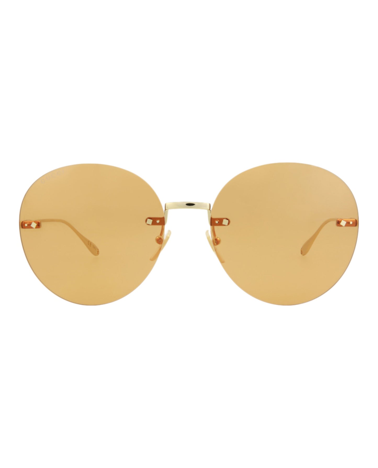 title:Gucci Women's GG1149S-30012724007 Novelty Sunglasses;color:Gold Gold Orange