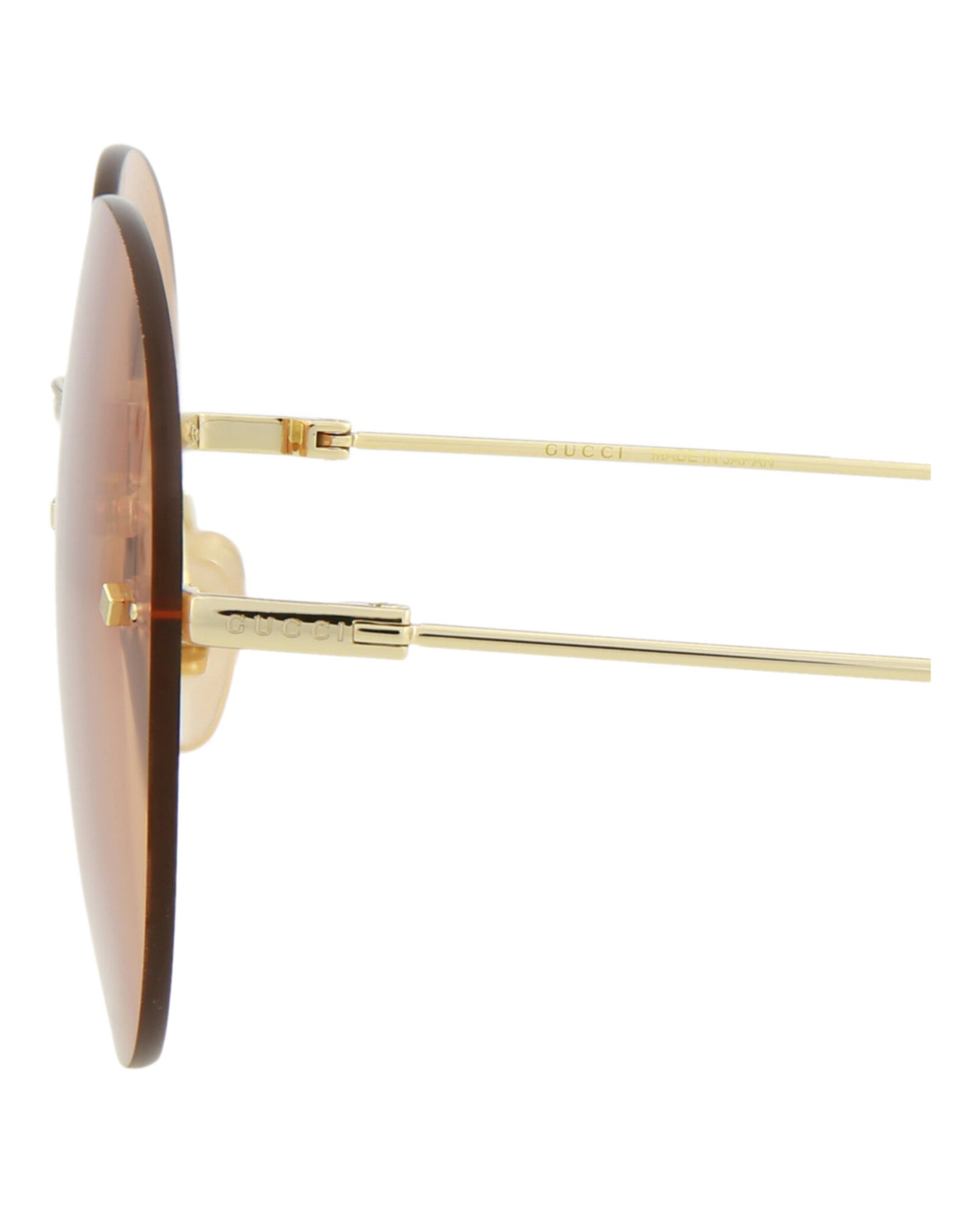 title:Gucci Women's GG1149S-30012724007 Novelty Sunglasses;color:Gold Gold Orange