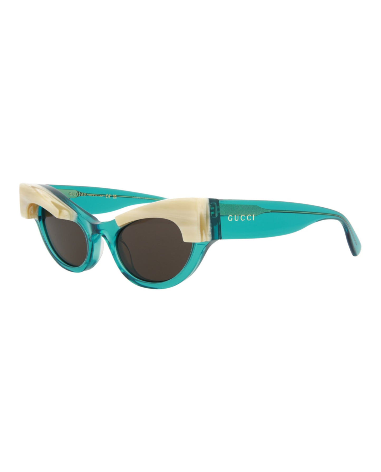 title:Gucci Women's GG1167S-30012958004 Novelty Sunglasses;color:Light Blue Light Blue Grey