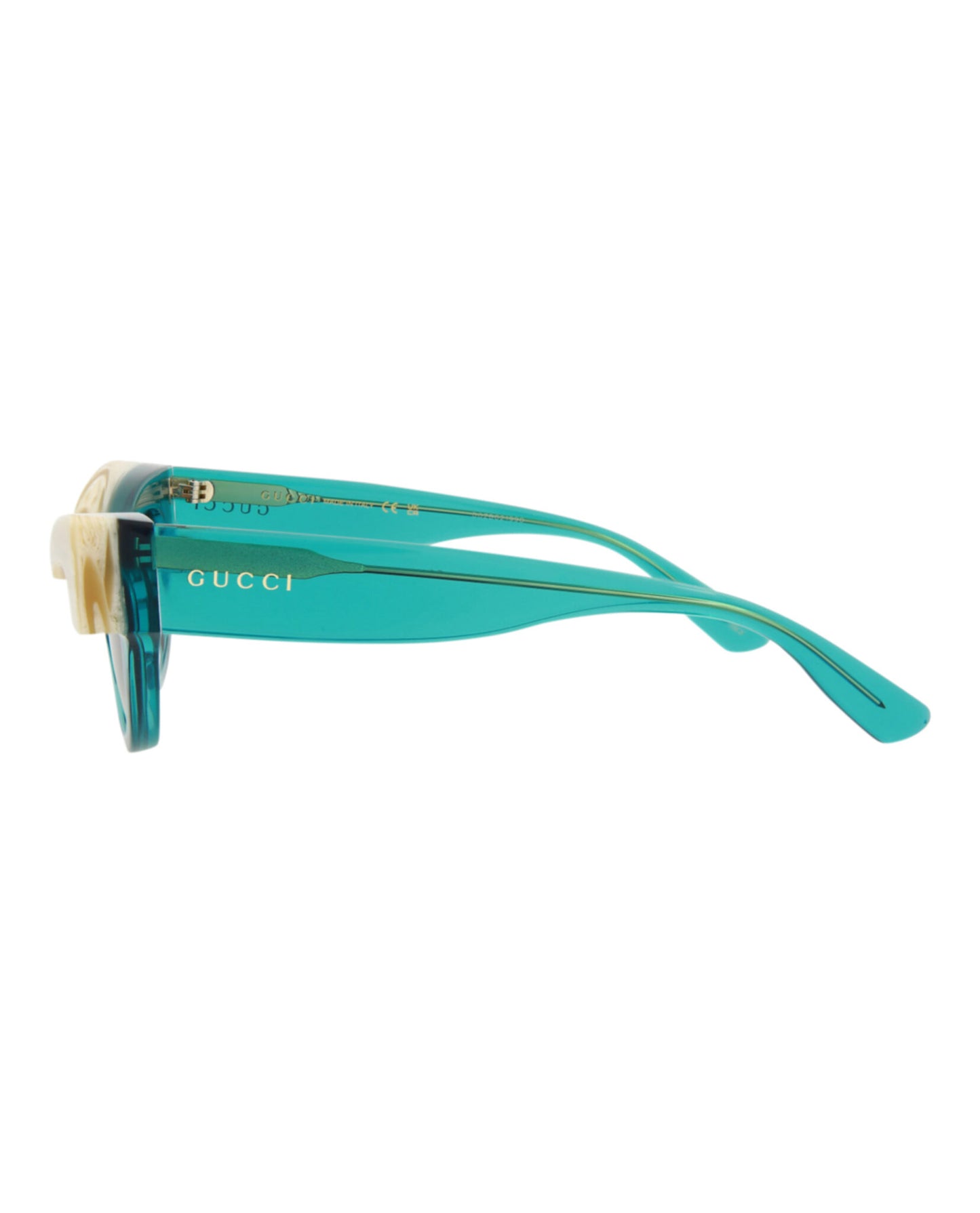 title:Gucci Women's GG1167S-30012958004 Novelty Sunglasses;color:Light Blue Light Blue Grey