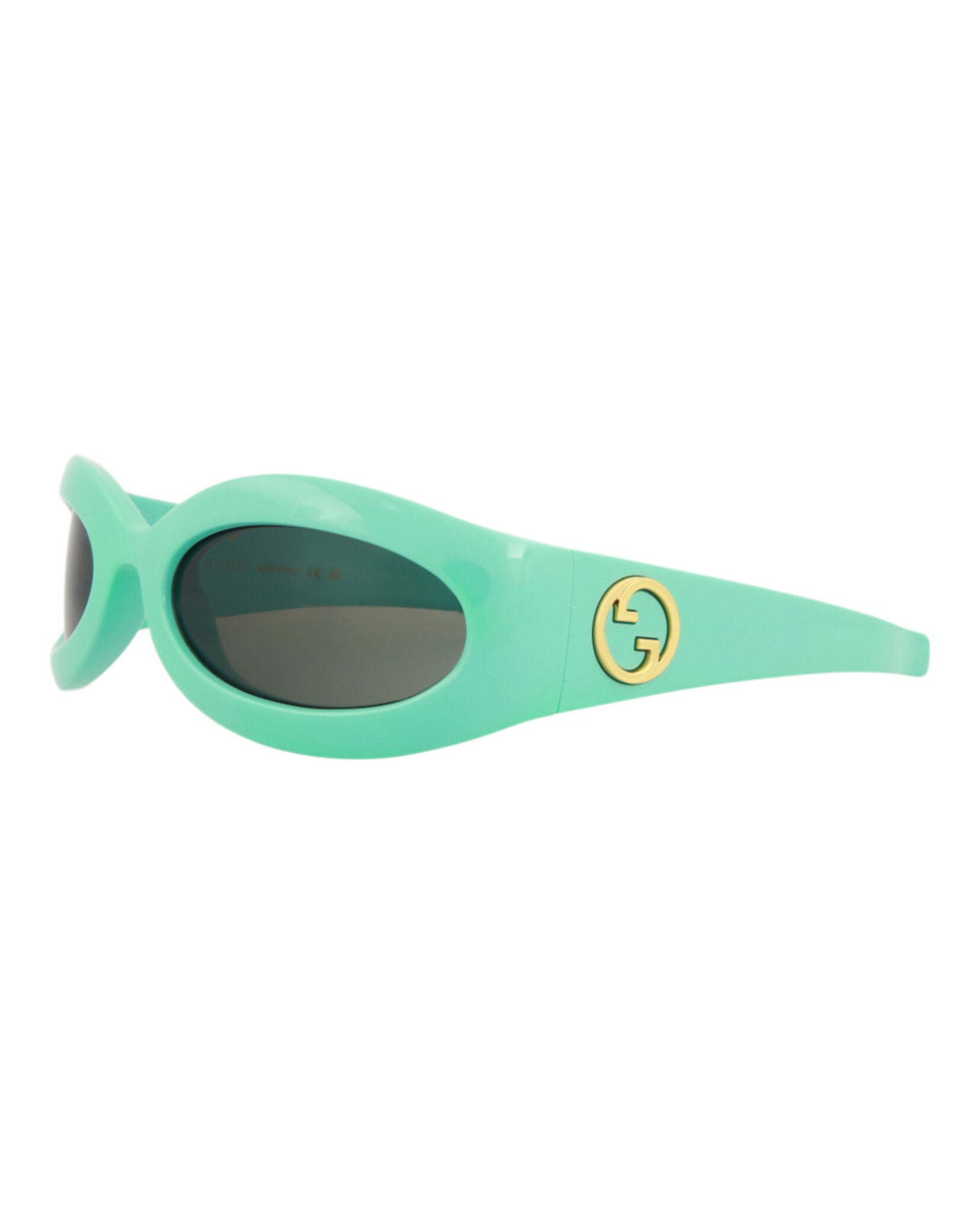 title:Gucci Women's GG1247S-30013618006 Novelty Sunglasses;color:Light Blue Light Blue Grey