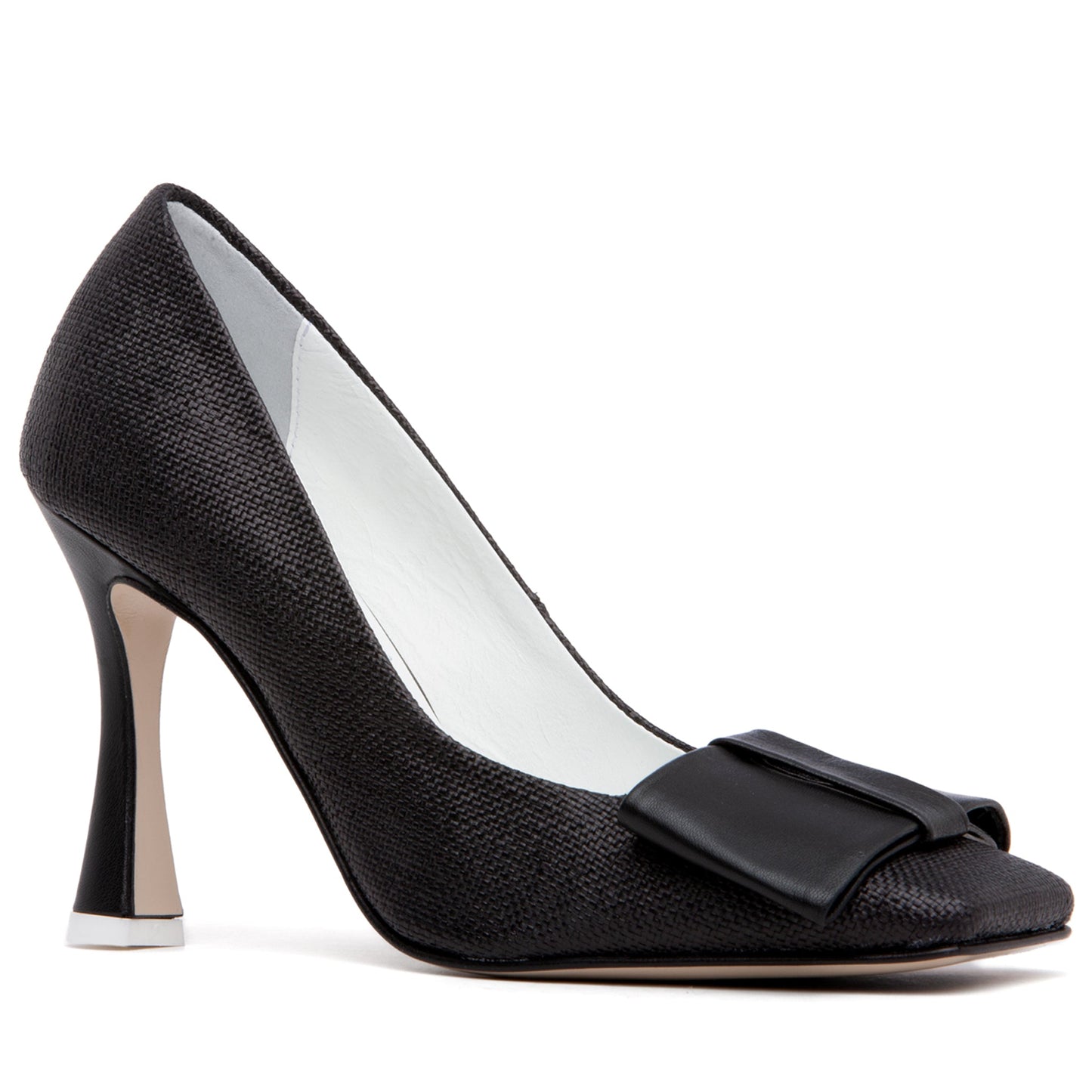 Gioanna Square Toe Leather Pump