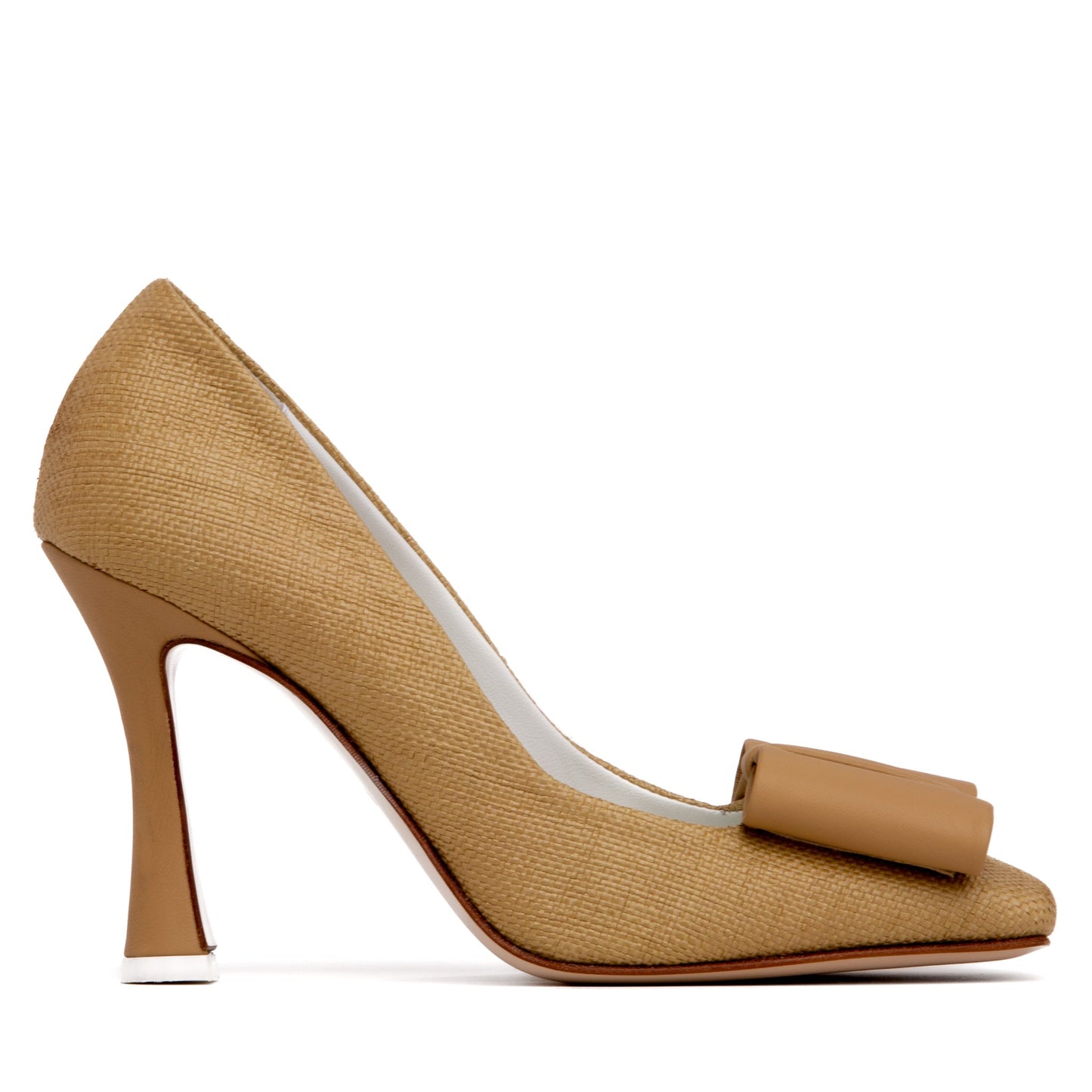 Gioanna Square Toe Leather Pump