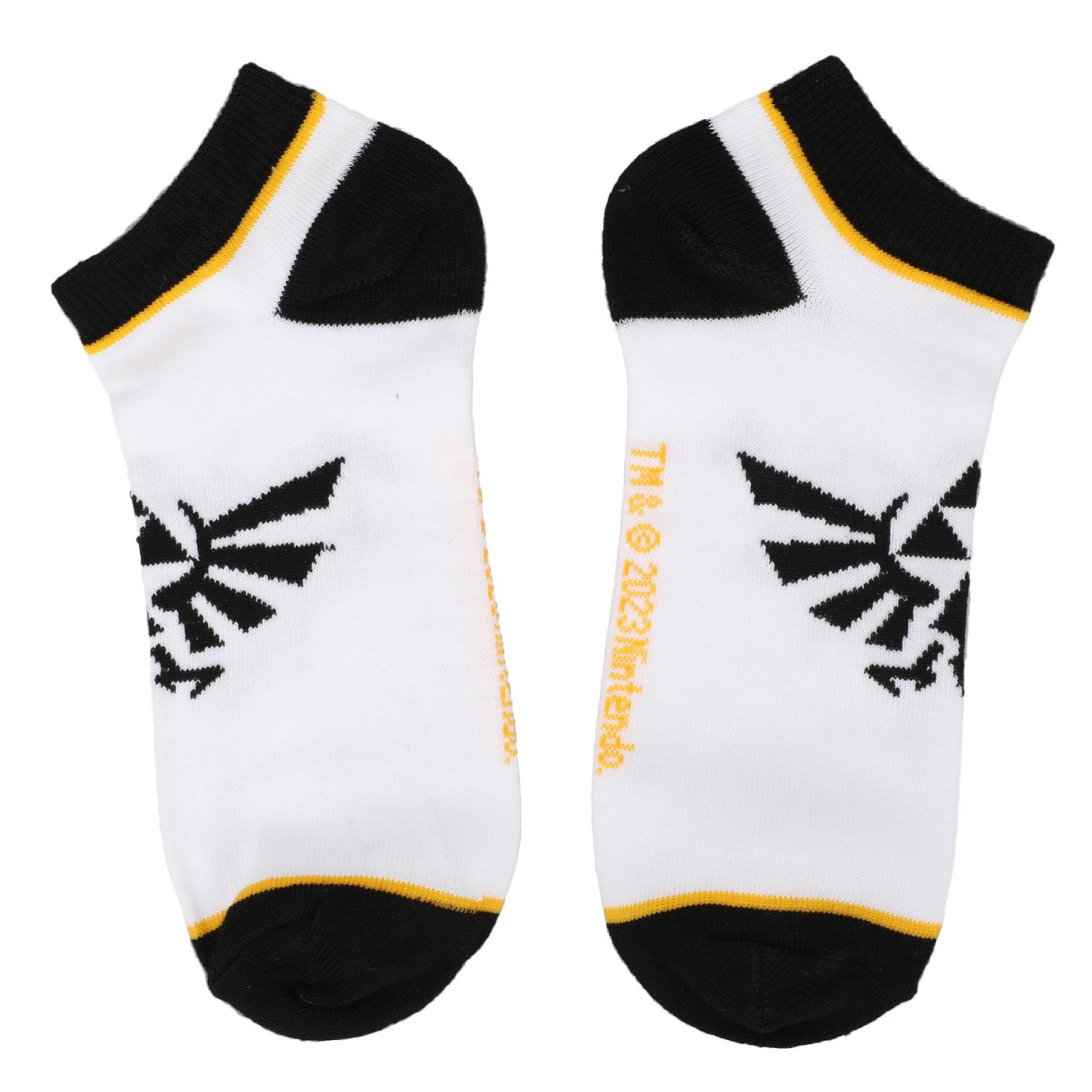 title:The Legend of Zelda Hyrule Crest 5-Pair Pack of Ankle Socks;color:Multi-Color