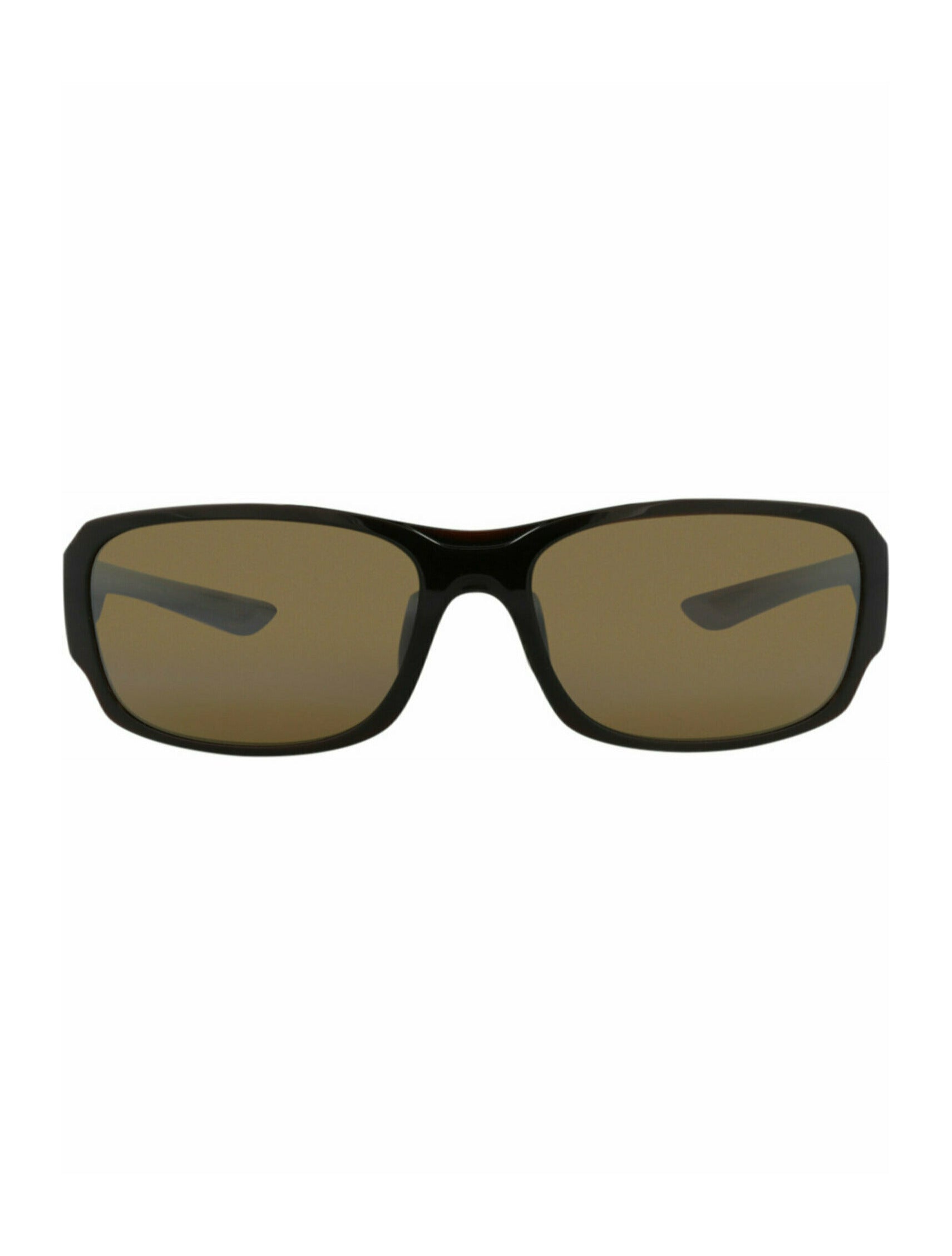 title:Maui Jim Square-Frame Nylon Sunglasses;color:Rootbeer Rootbeer Bronze