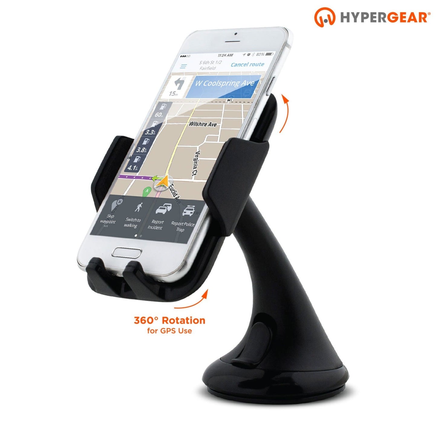 title:HyperGear Universal Car Mount;color:Black