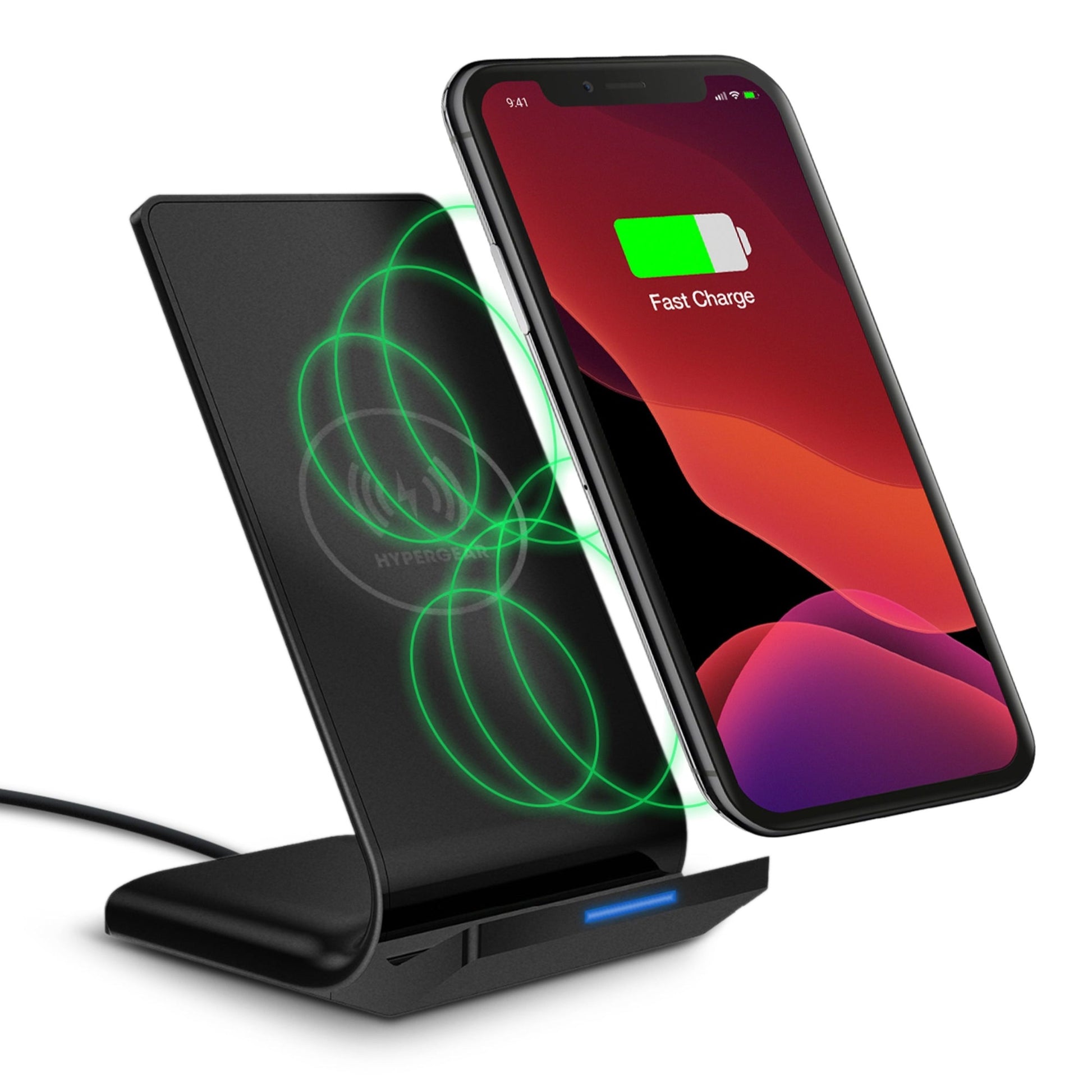 title:HyperGear Wireless Fast Charging Stand;color:Black