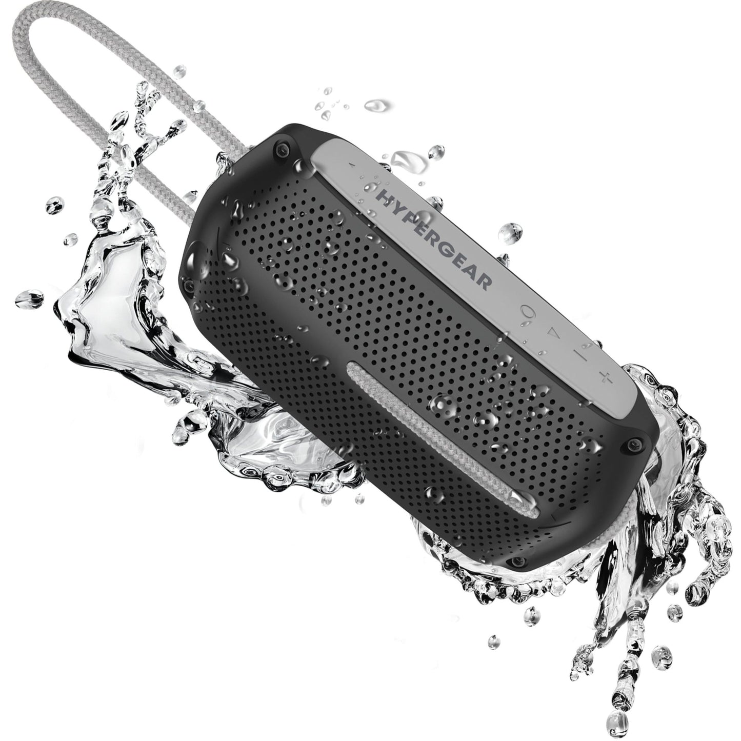 title:HyperGear Wave Water Resistant Wireless Speaker;color:Grey