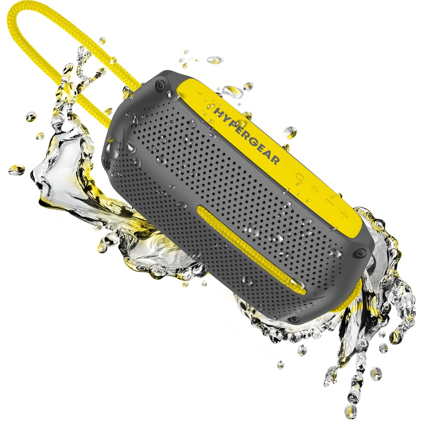 title:HyperGear Wave Water Resistant Wireless Speaker;color:Yellow