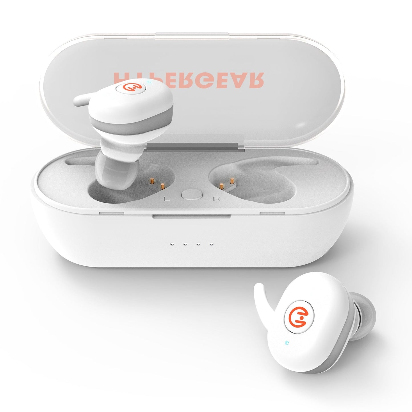 title:HyperGear Active True Wireless Earbuds;color:White