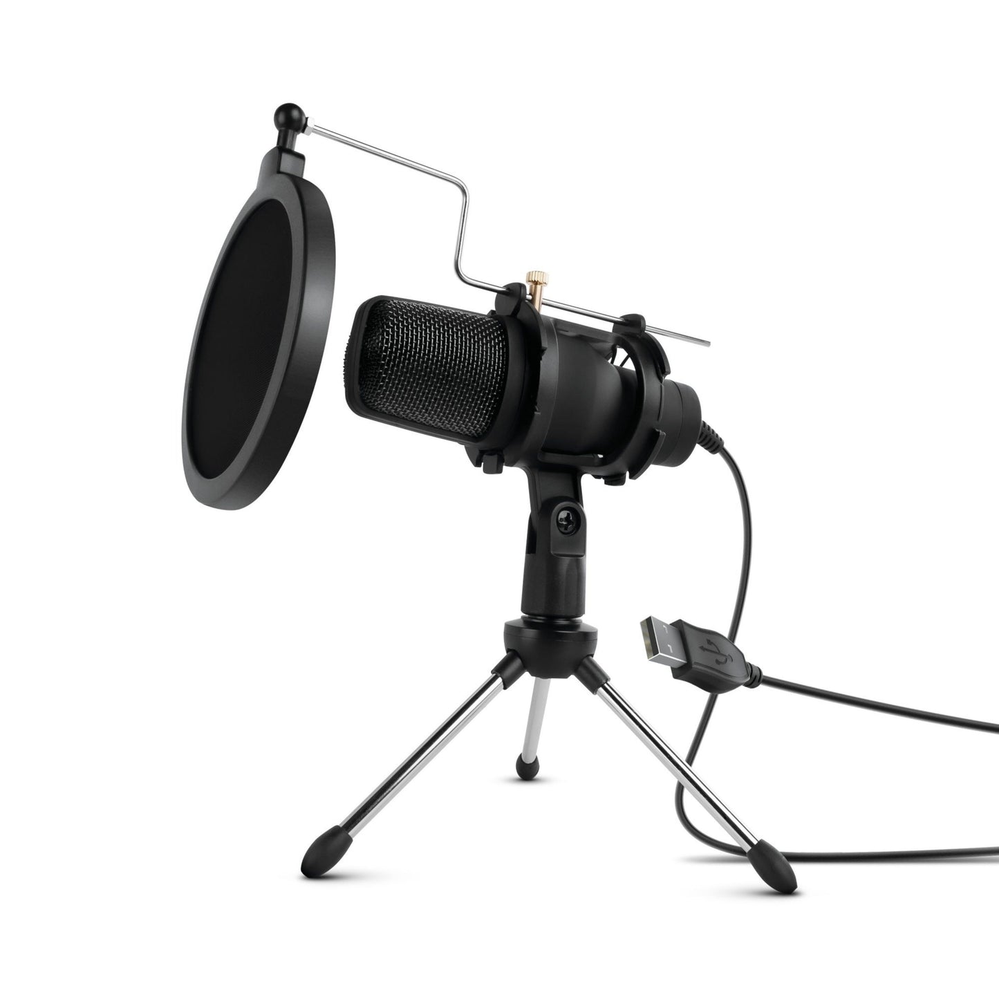 title:HyperGear Sound Advantage Pro-Audio Condenser Microphone;color:Black