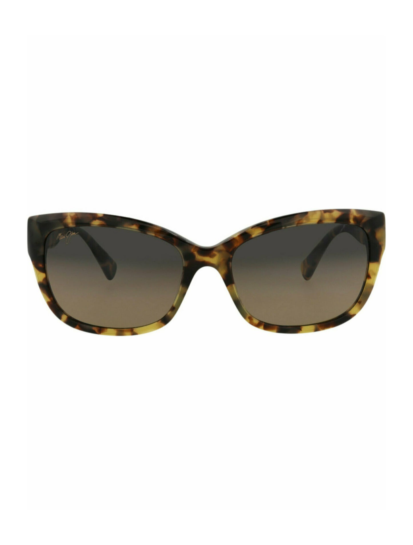 title:Maui Jim Cat Eye-Frame Acetate Sunglasses;color:Tortoise Tortoise Bronze