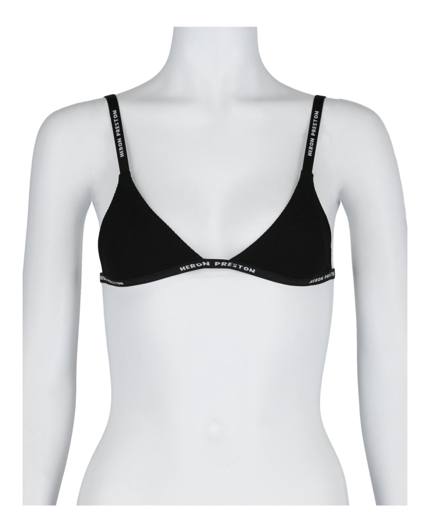 title:Heron Preston Triangle Bikini Top;color:Black