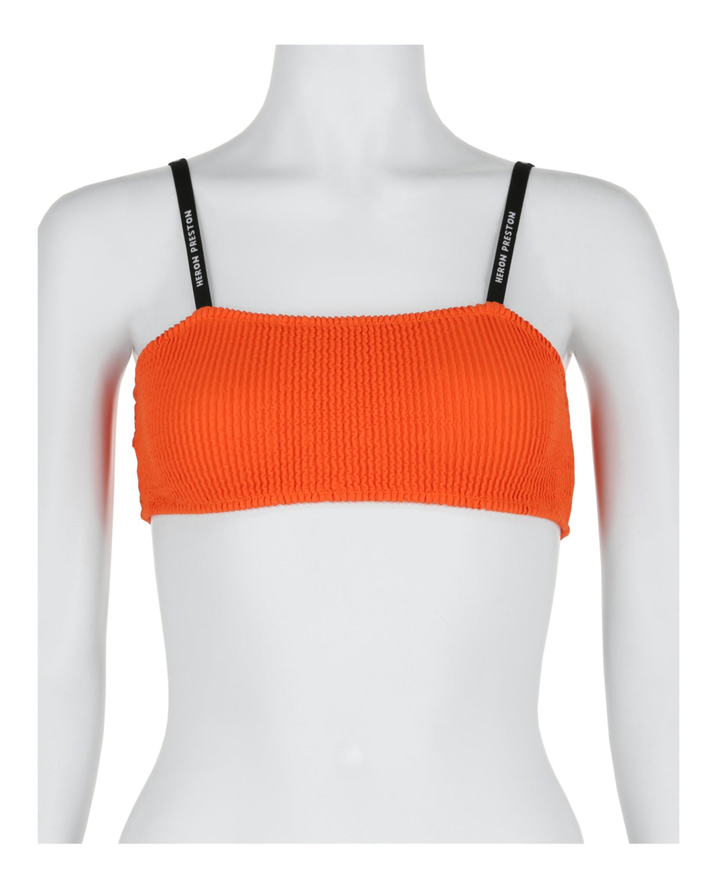 title:Heron Preston Bandeau Bikini Top;color:Orange