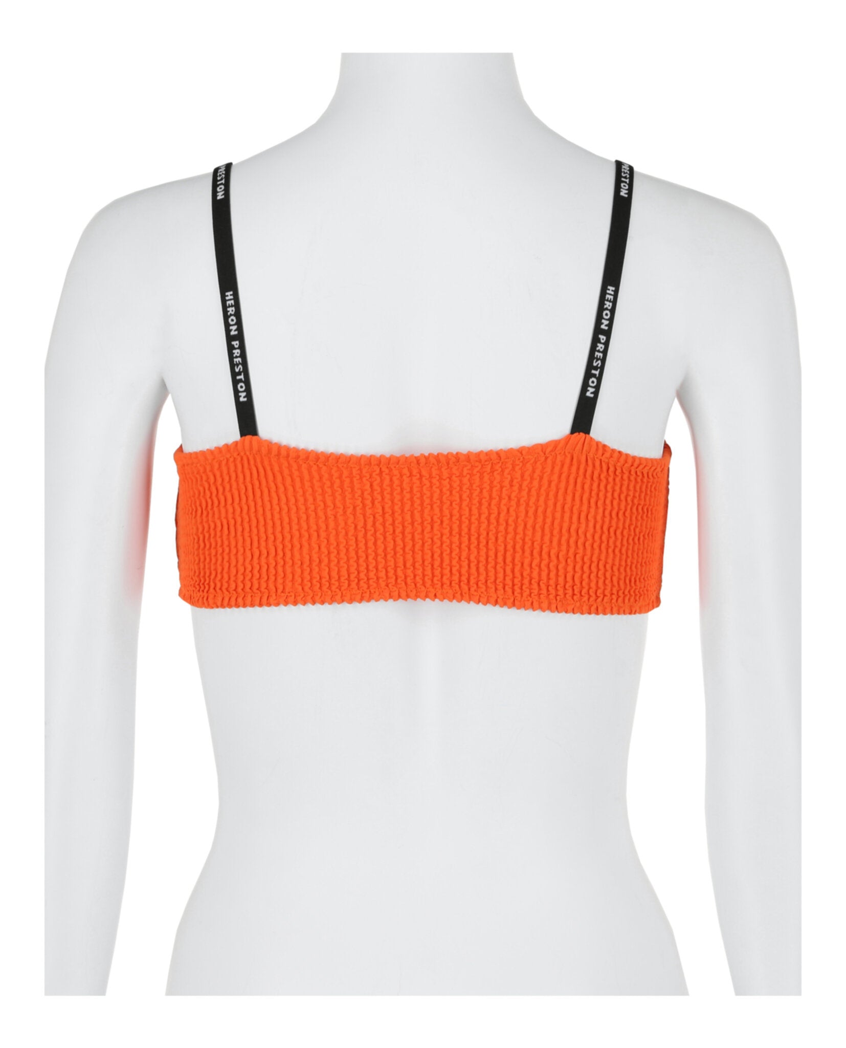 title:Heron Preston Bandeau Bikini Top;color:Orange