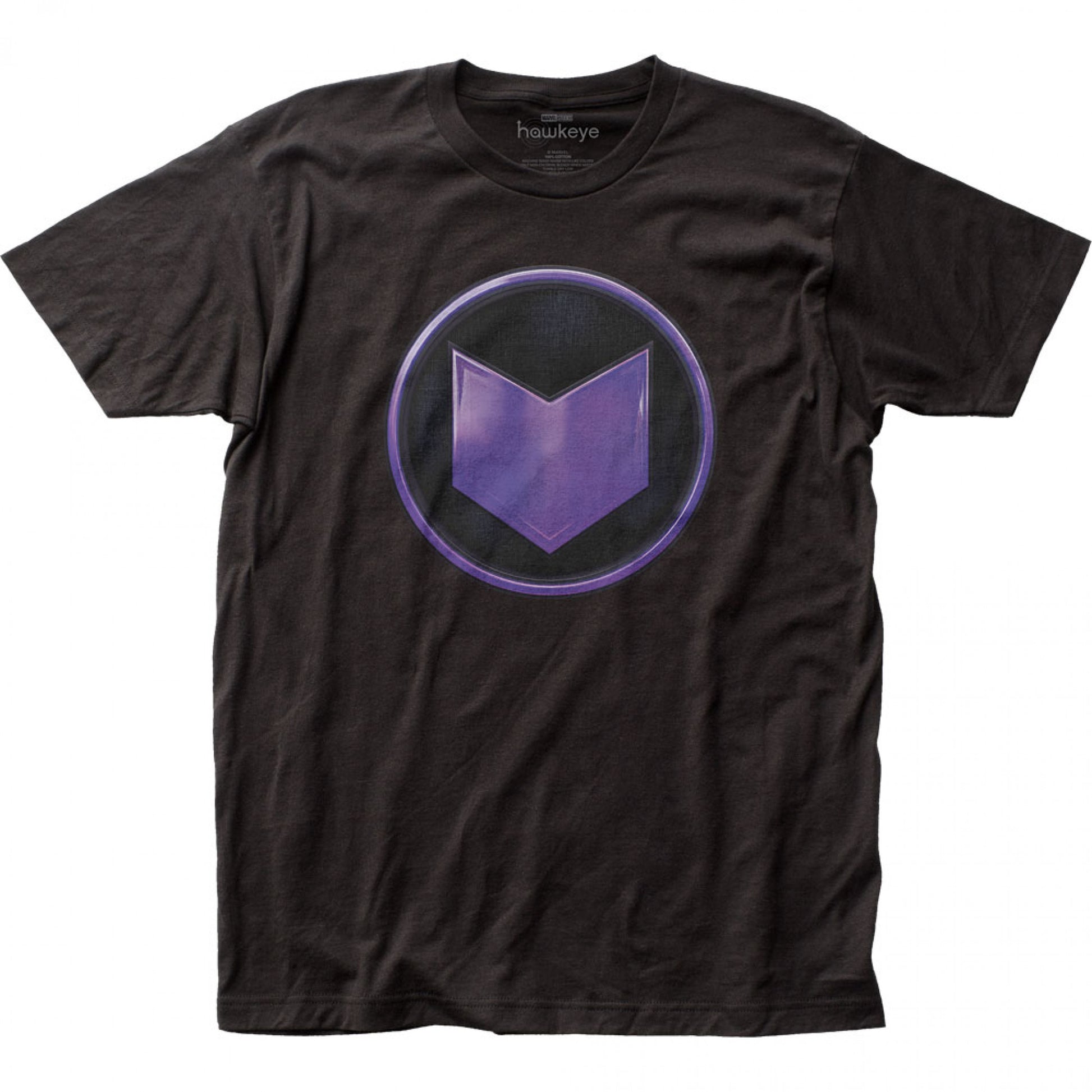 title:Marvel Studios Hawkeye Series Arrow Symbol T-Shirt;color:Black