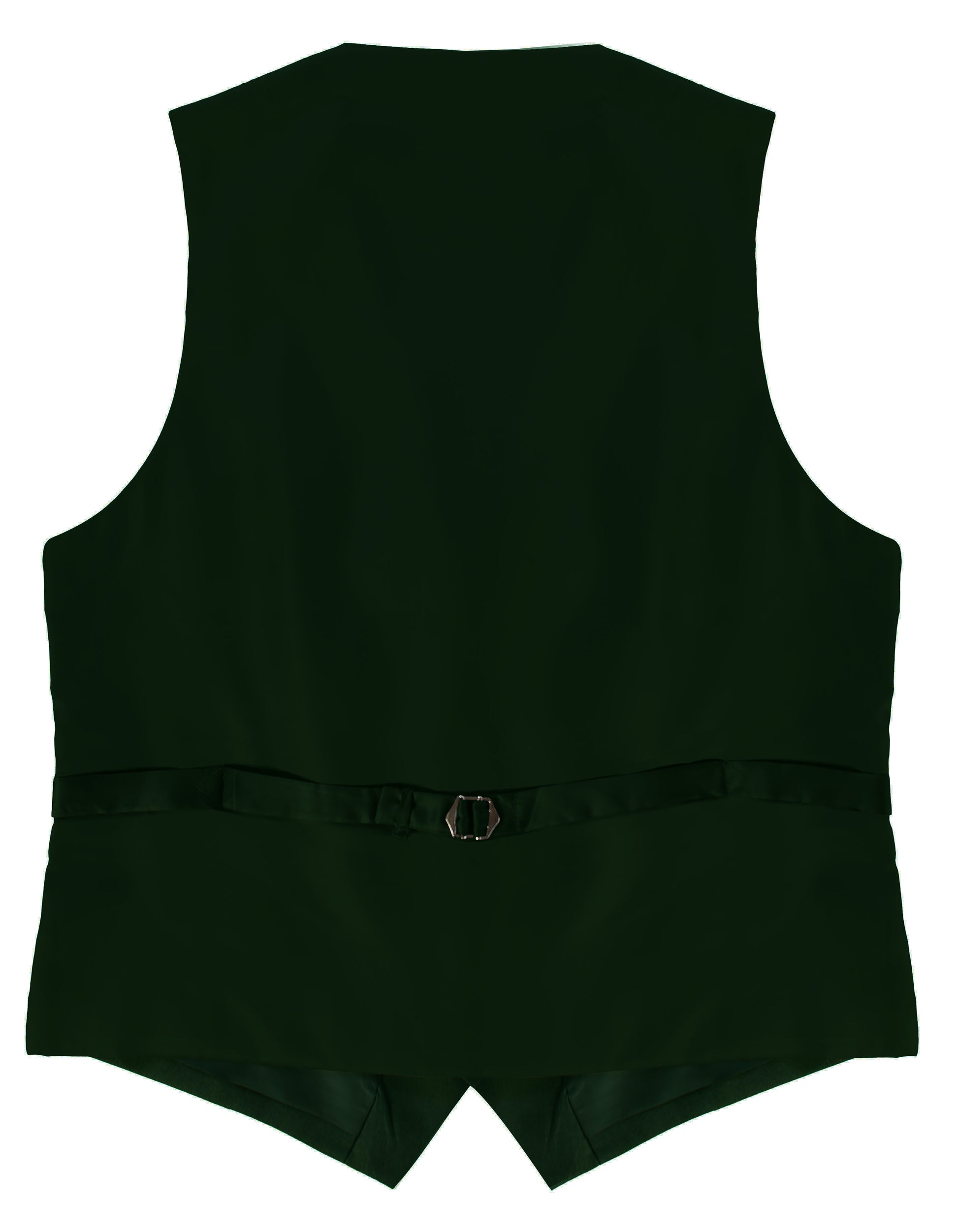 title:Gioberti Men's Hunter Green Formal Suit Vest;color:Hunter Green