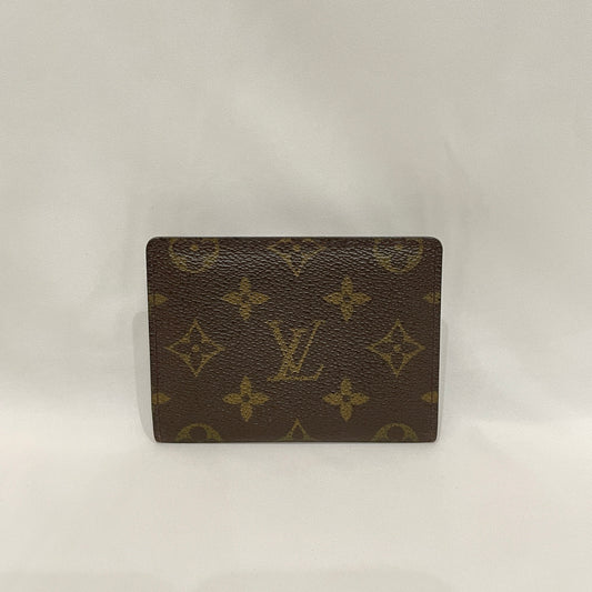 Pre-Owned Louis Vuitton Monogram Pass Card Case Sku# 80488