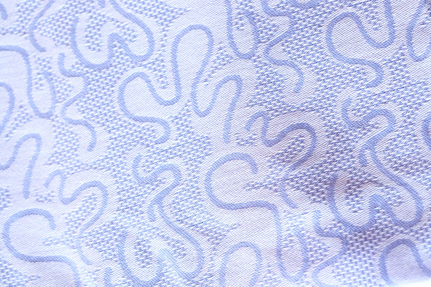 Light Blue with Swirls