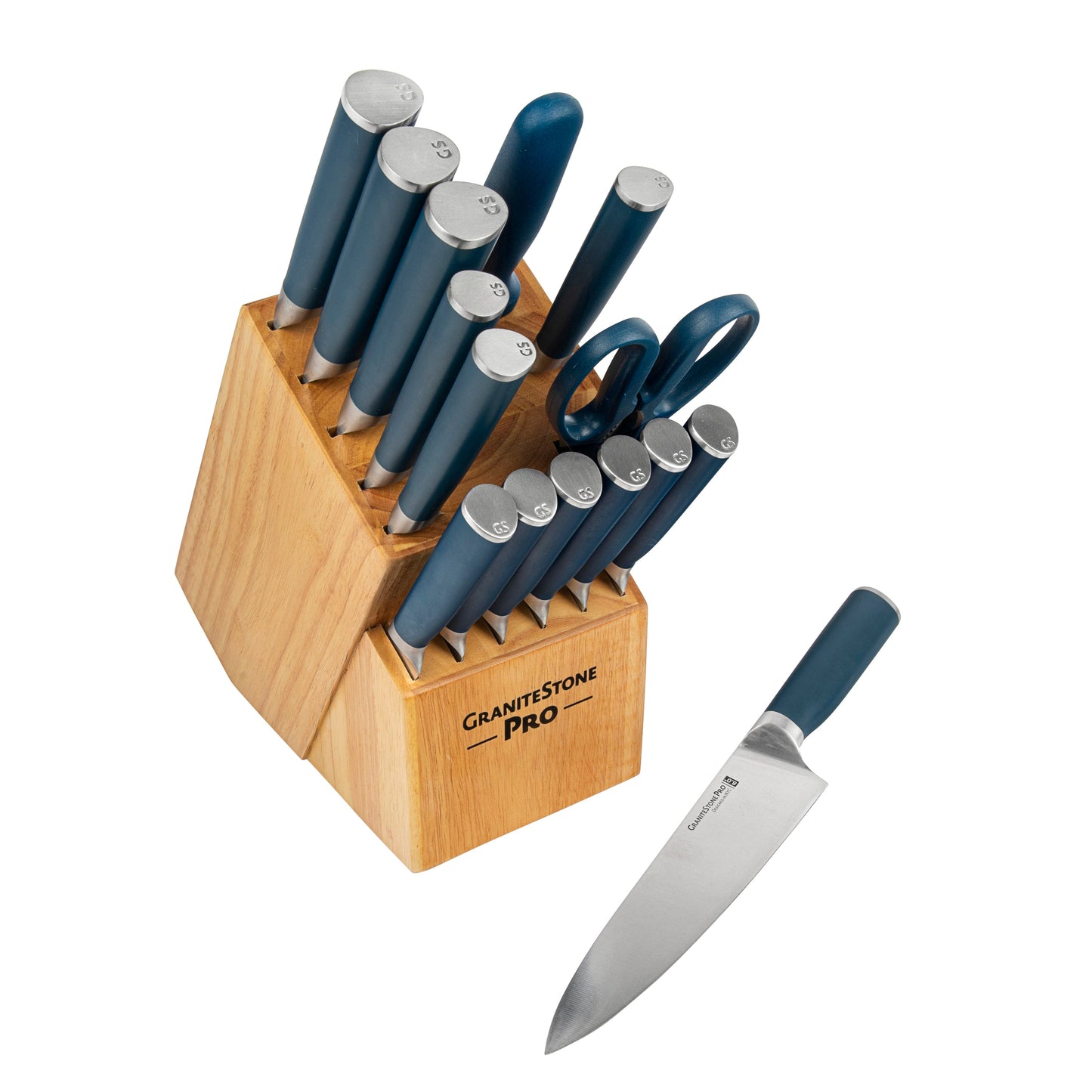 Granitestone Pro Series 14 Piece Knife Set & Block