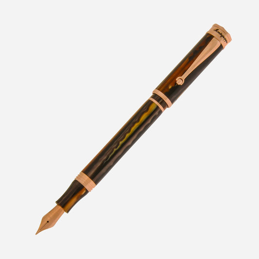 Montegrappa Ducale Brown Fountain Pen (M) ISDUR3RW - ShopWorn