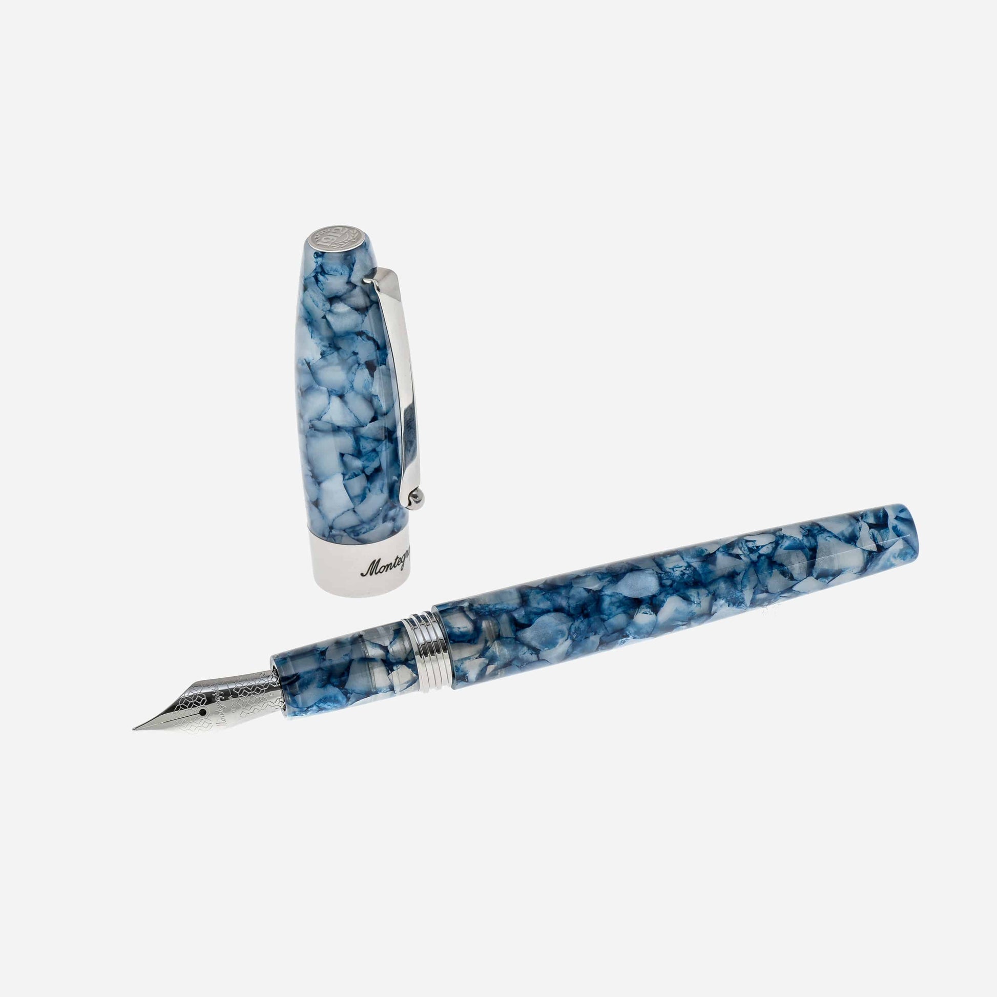 Montegrappa Fortuna Mosaico Marrakesh Fountain Pen (F) - ShopWorn