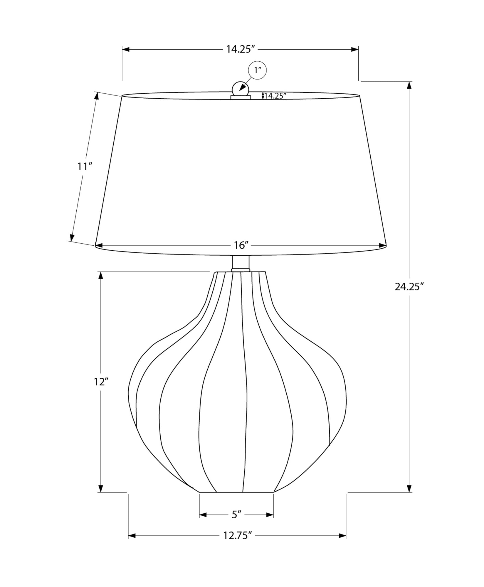 title:Lighting, 24"h, Table Lamp, Blue Ceramic, Ivory / Cream Shade, Transitional;color:Blue