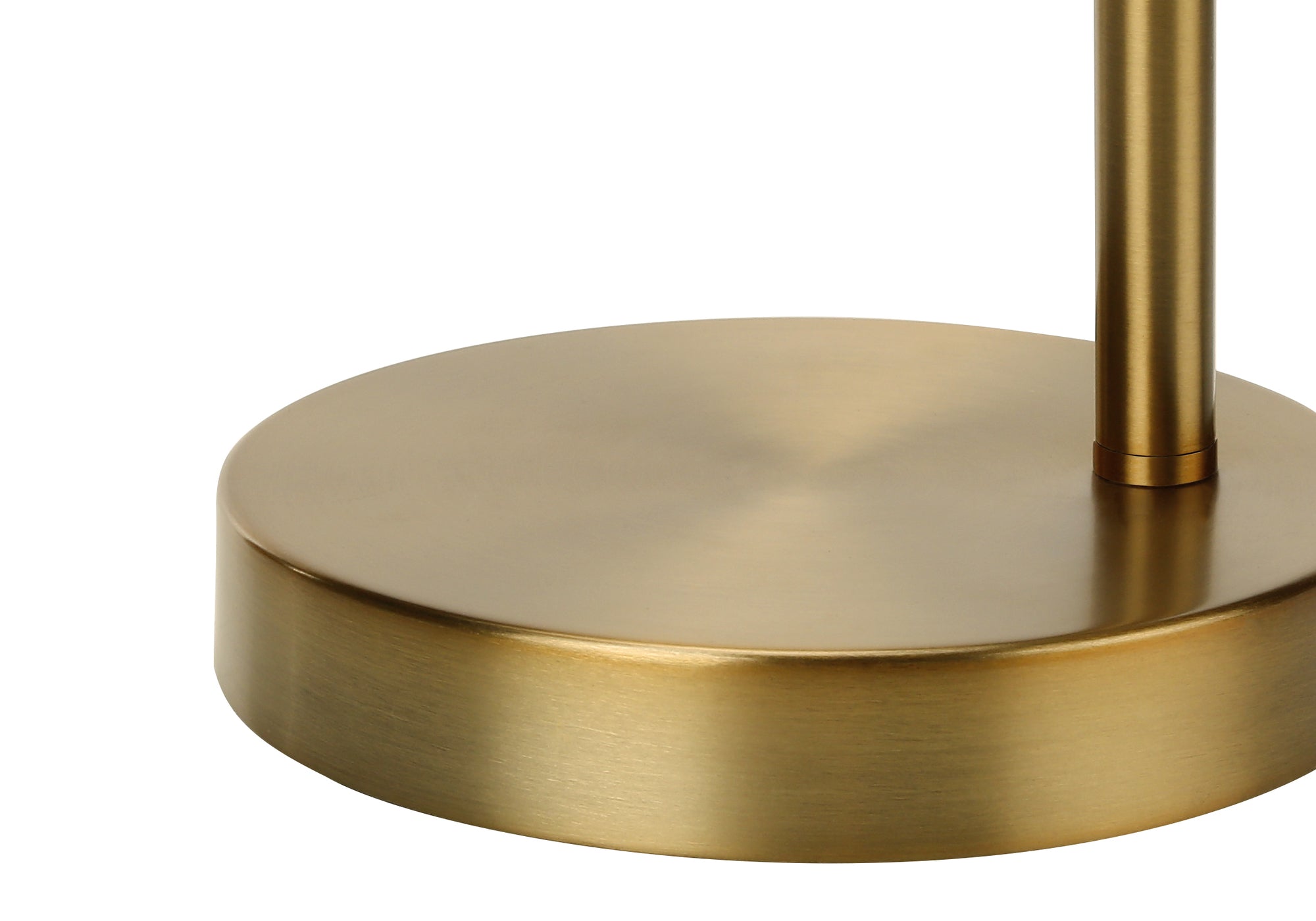 title:Lighting, 19"h, Table Lamp, Gold Metal, Gold Shade, Contemporary;color:Gold