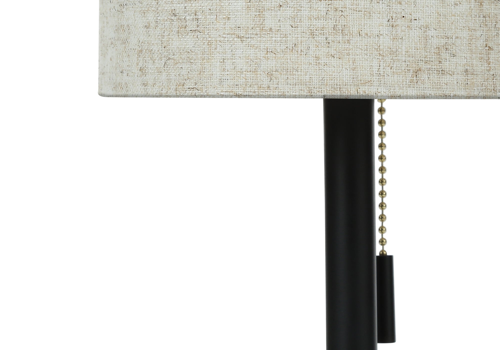 title:Lighting, Set Of 2, 17"h, Table Lamp, Usb Port Included, Black Metal, Beige Shade, Contemporary;color:Black