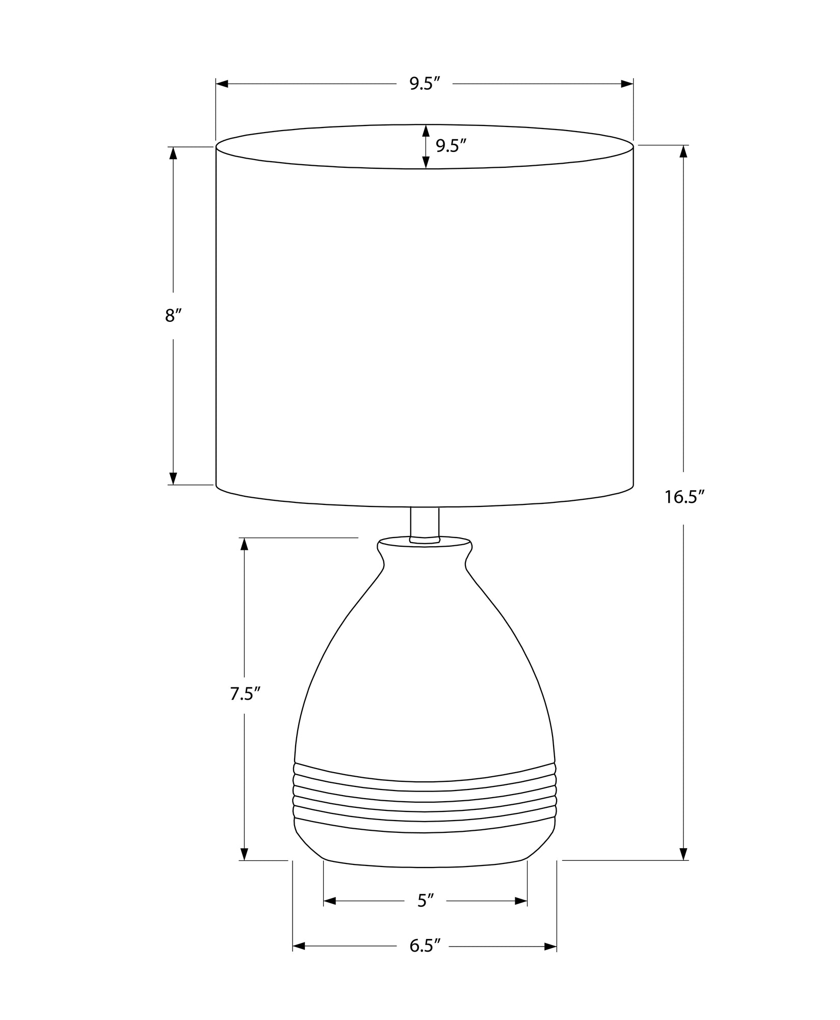 title:Lighting, 17"h, Table Lamp, Cream Ceramic, Ivory / Cream Shade, Modern;color:Cream