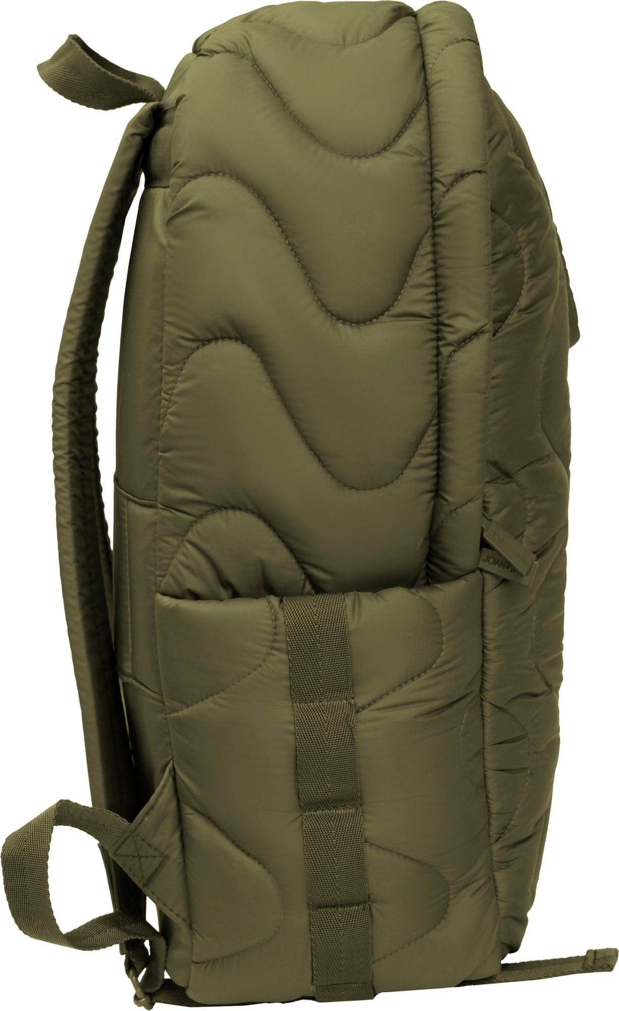 Joan & David Wave Quilted Puffer Nylon 18 Inch Workbook Backpack