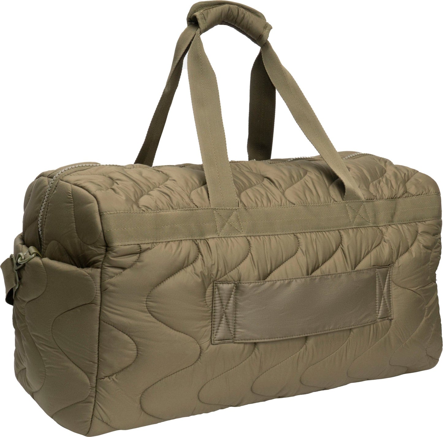 Joan & David 22 Inch Puffer Wave Quilted Nylon Duffel Bag