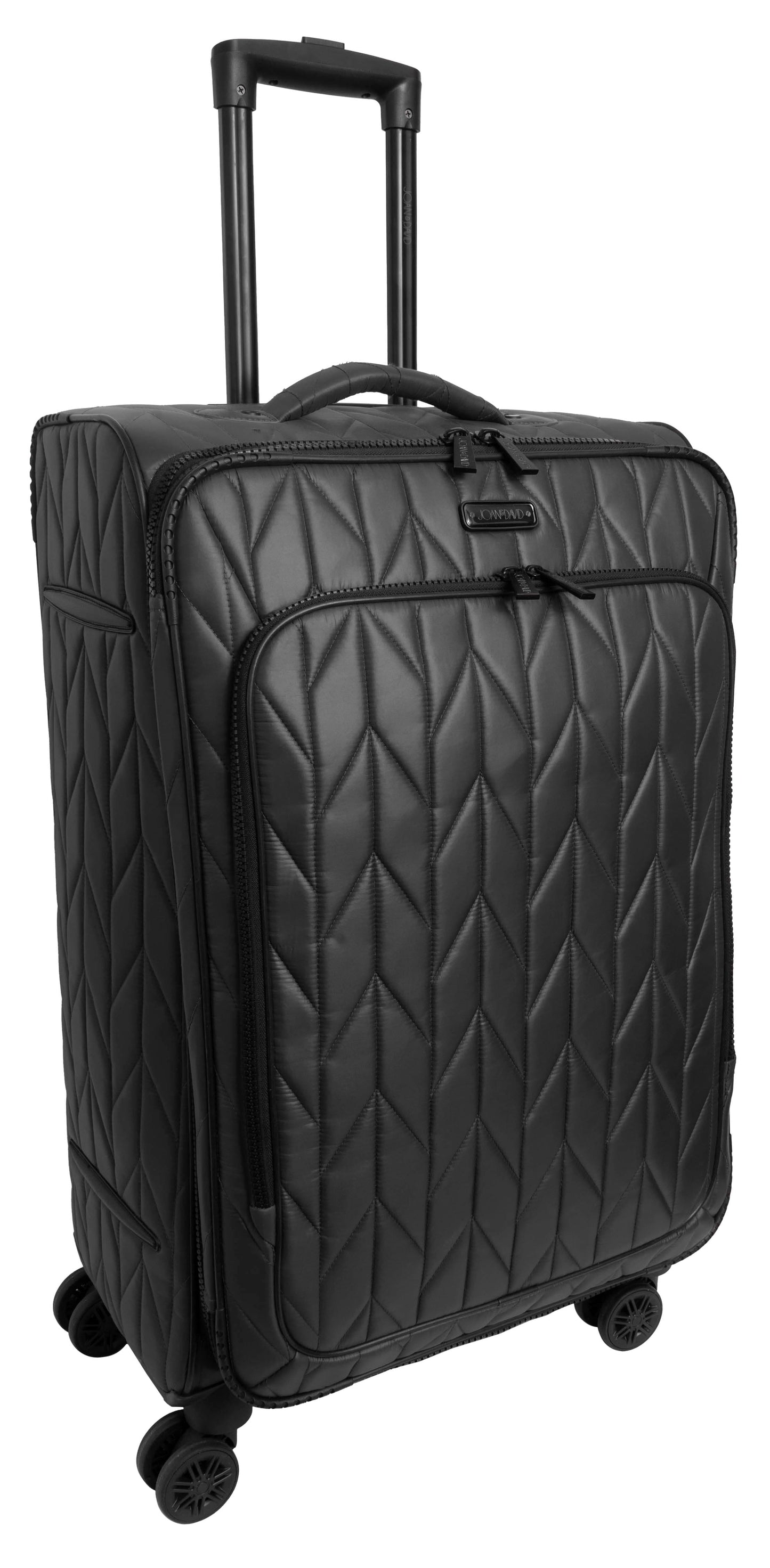 Joan & David 4 Piece Chevron Quilted Parachute Nylon Luggage Set