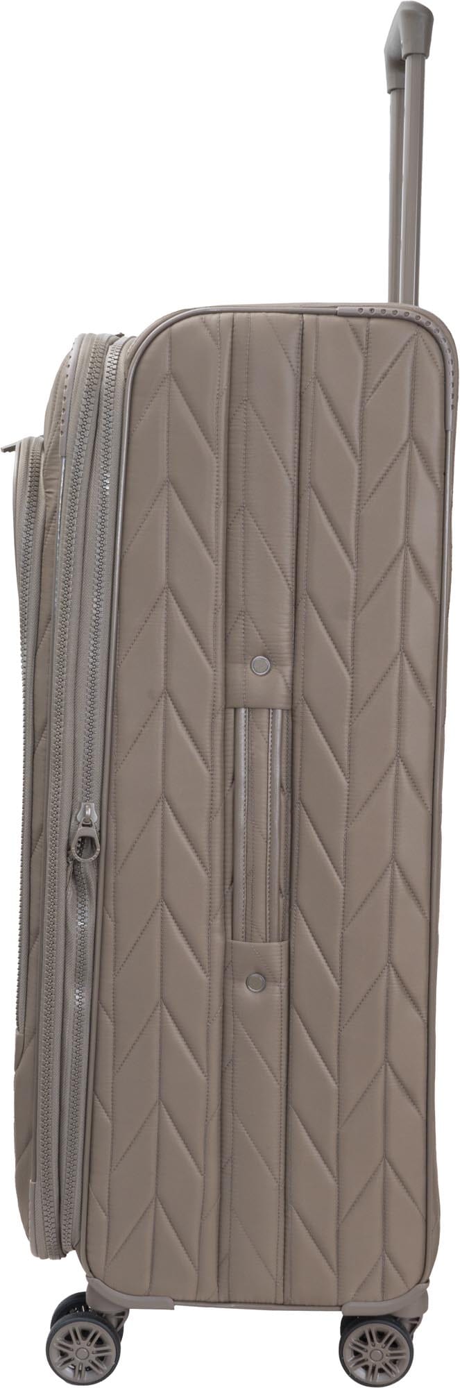 Joan & David 4 Piece Chevron Quilted Parachute Nylon Luggage Set