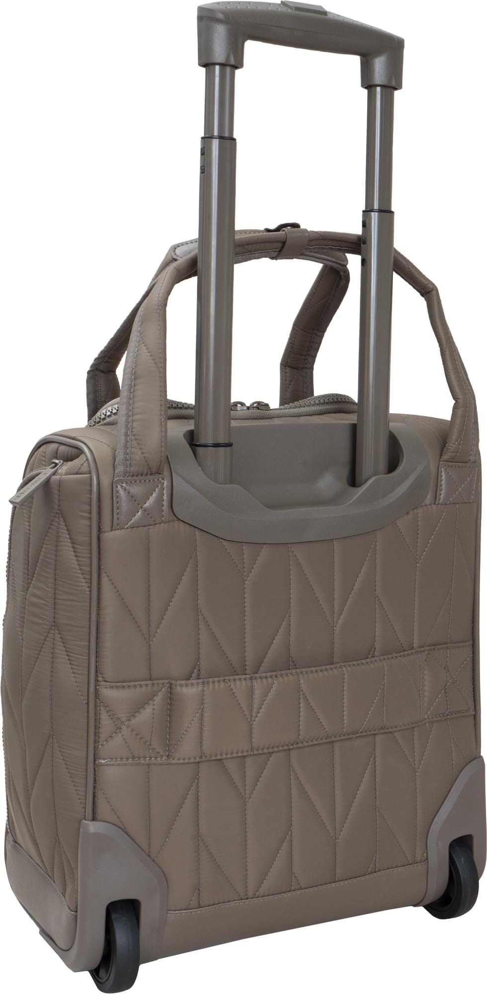 Joan & David 4 Piece Chevron Quilted Parachute Nylon Luggage Set