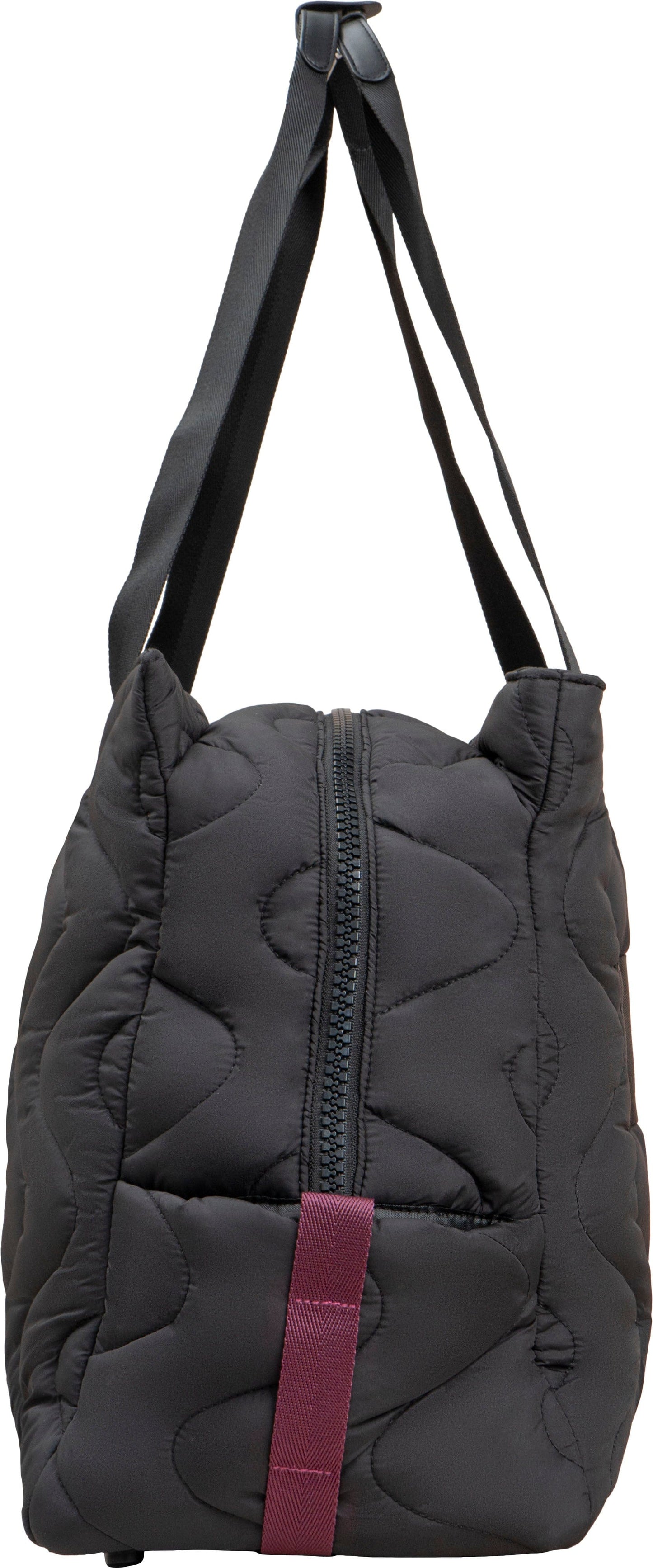 Joan & David Puffer Parachute Wave Nylon Tote