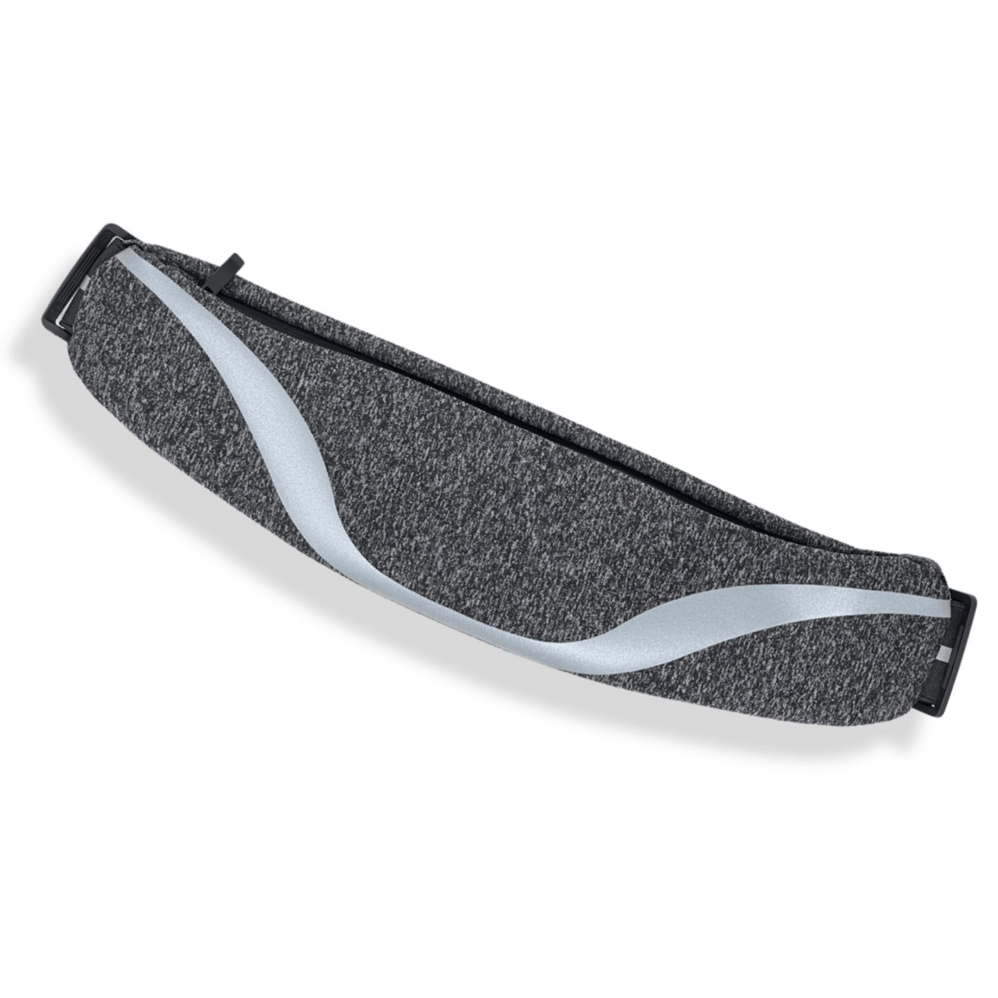 title:JupiterGear Water-Resistant Sport Waist Pack Running Belt with Reflective Strip;color:Grey