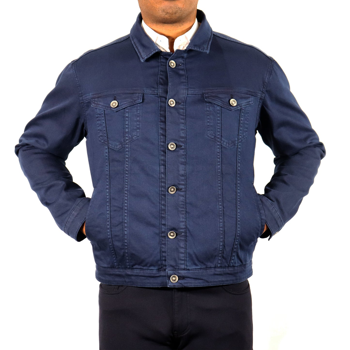 Navy Jean Jacket