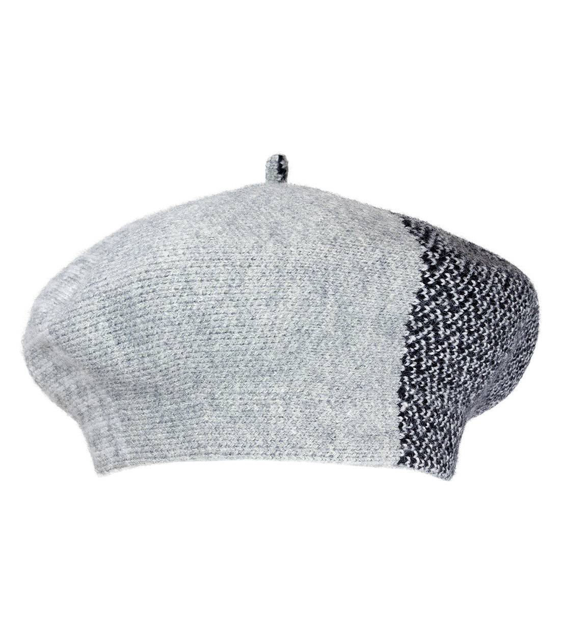 Jones New York Colorblock Houndstooth Beret