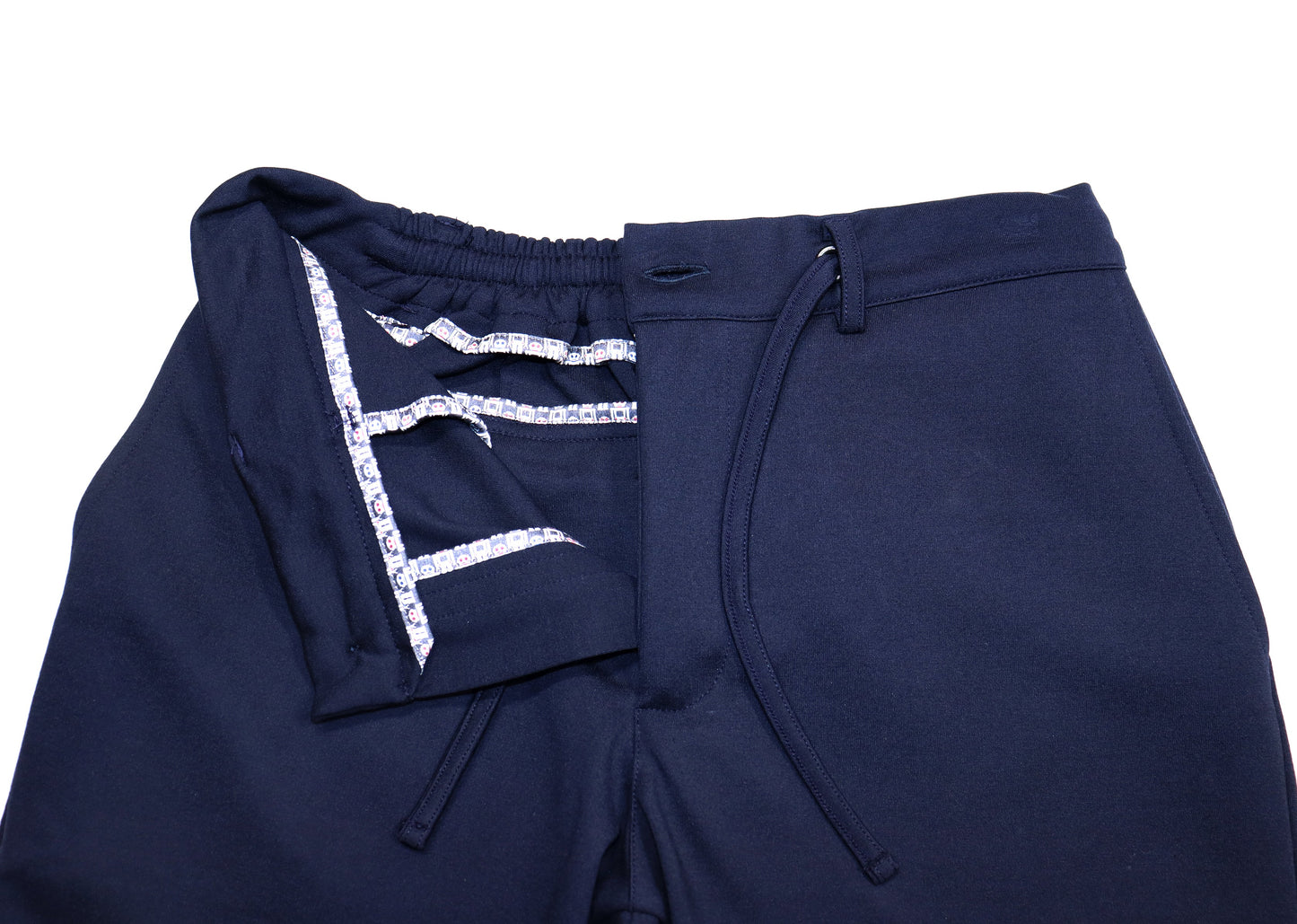 Navy Jogger Top