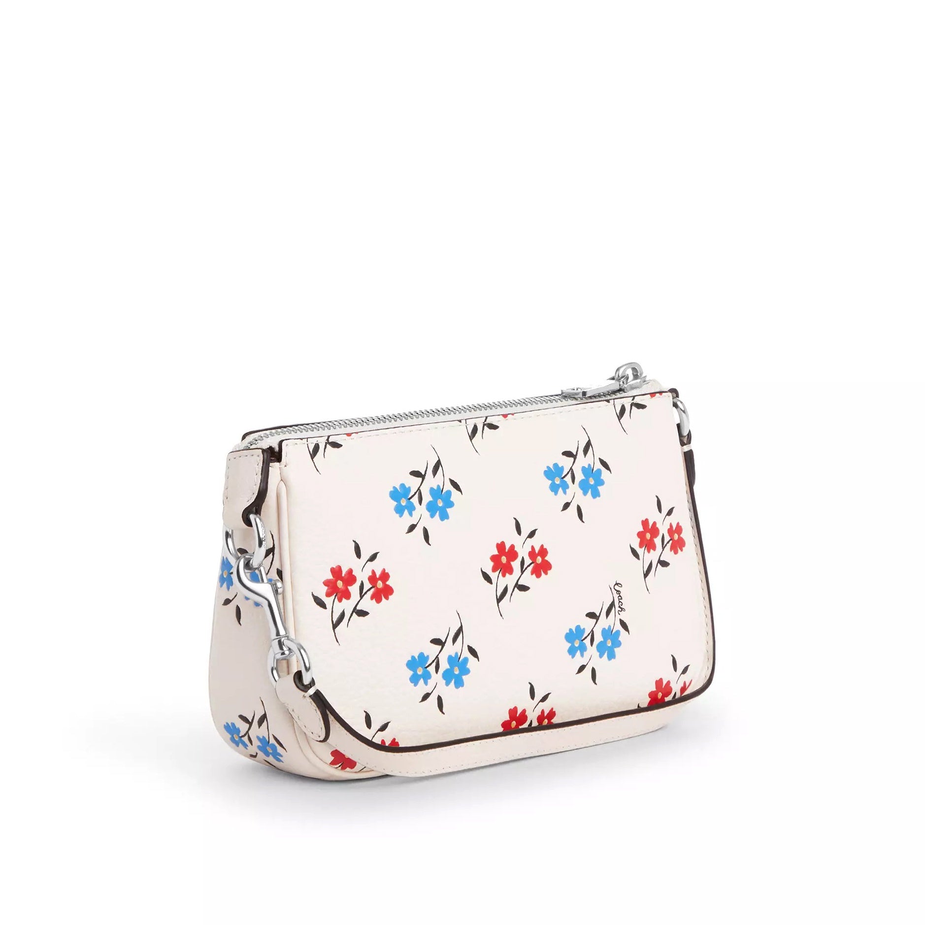 title:Coach Women's Nolita 19 With Floral Print;color:Chalk Multi