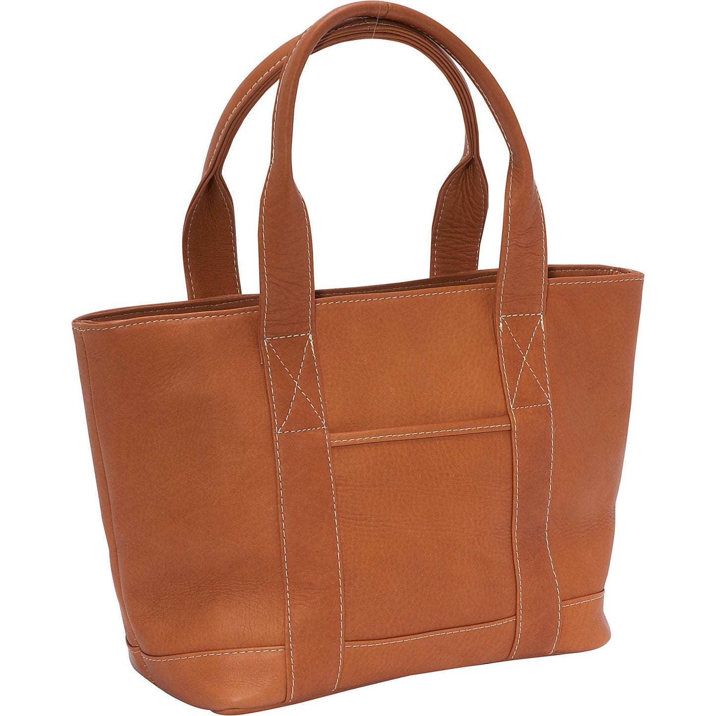 title:Le Donne Leather Double Strap Small Pocket Bag;color:TAN