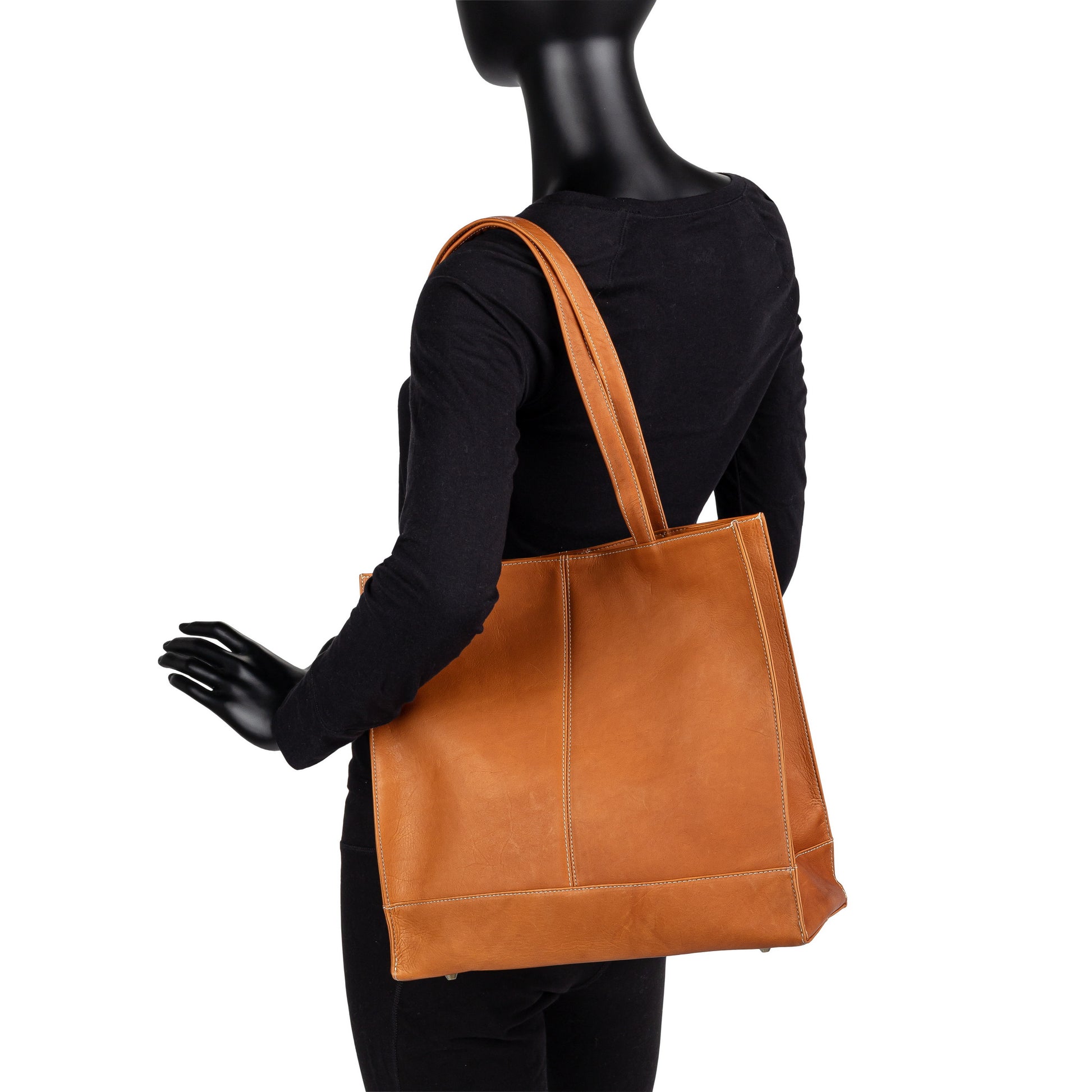 title:Le Donne Leather Everly Tote;color:TAN