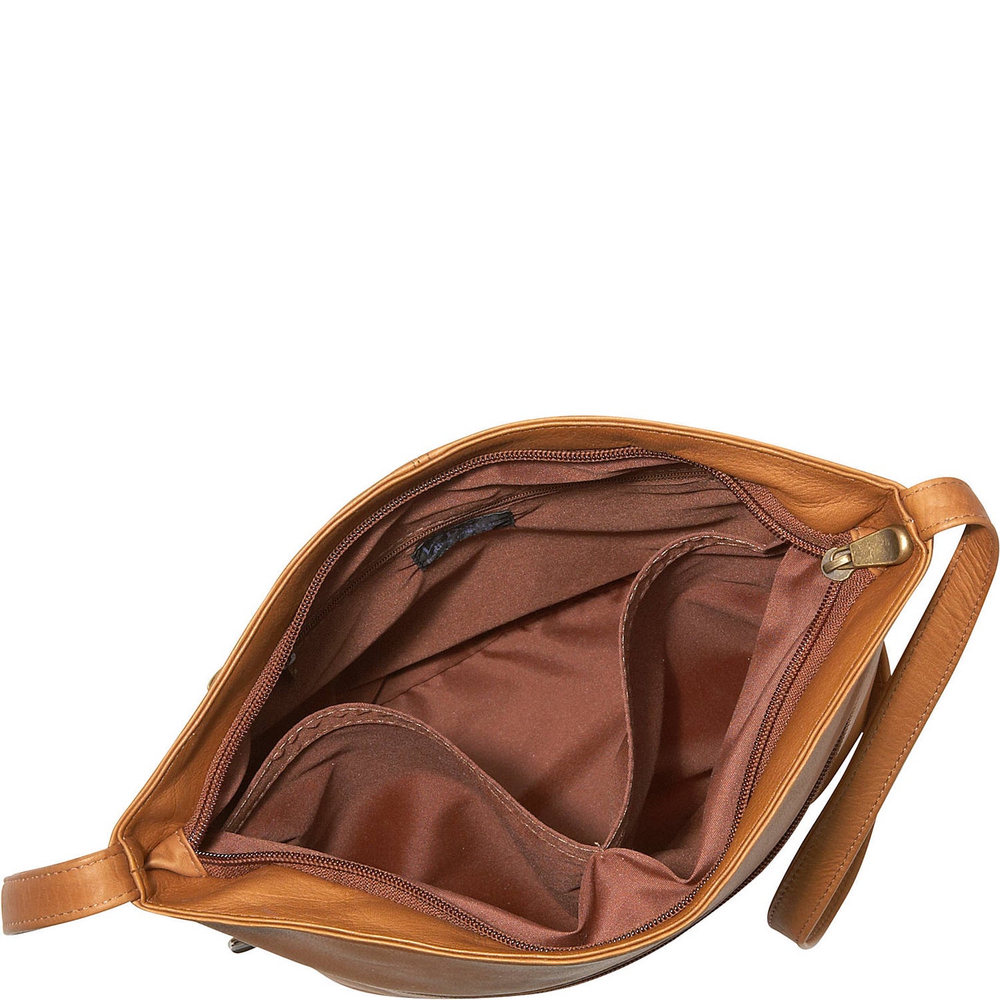 title:Le Donne Leather Bucket Shoulder Bag;color:TAN