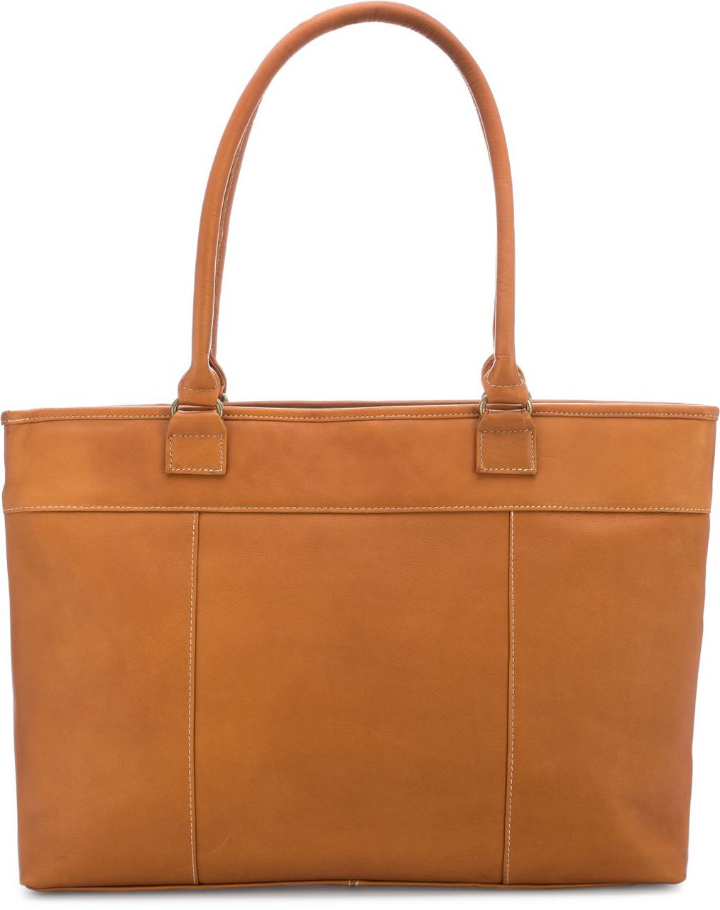 title:Le Donne Leather Fauna Executive Tote;color:CAFE