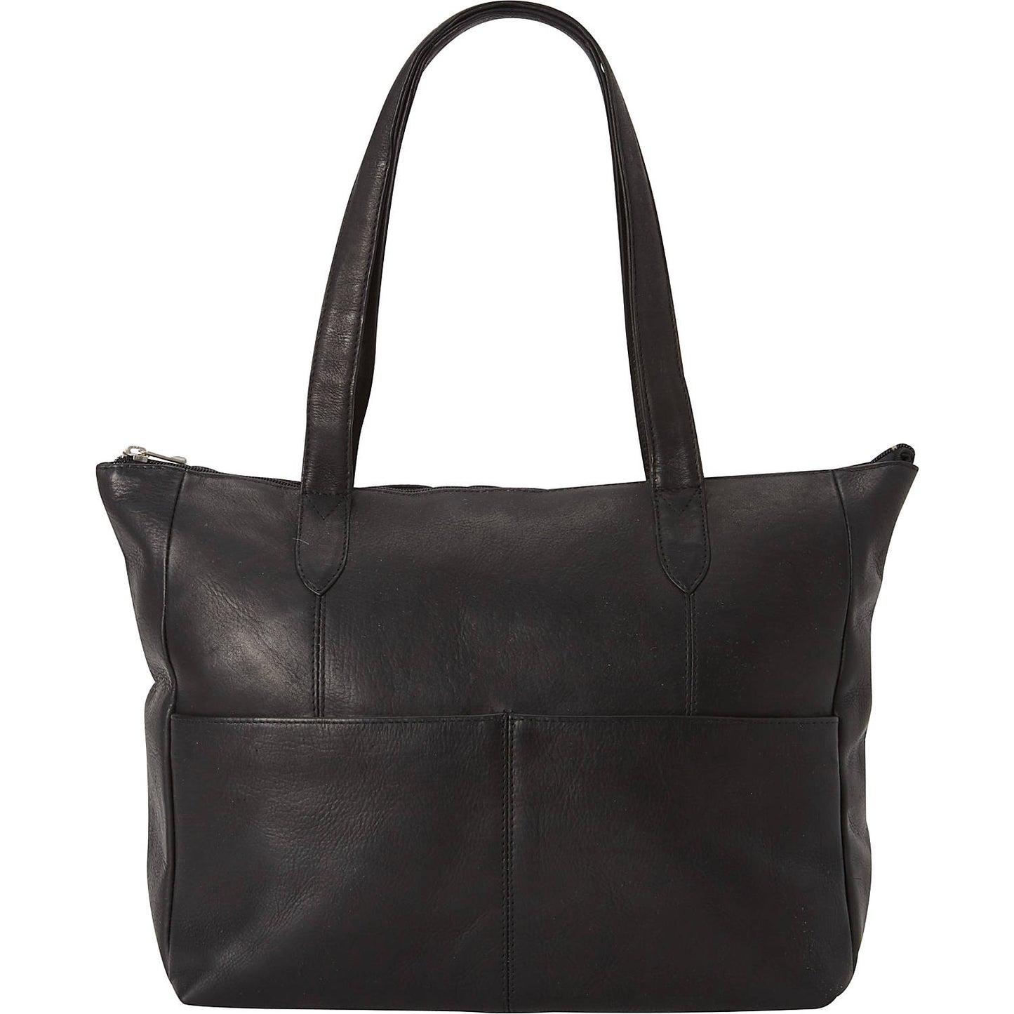 title:Le Donne Leather Delilah Slip Tote;color:BLACK